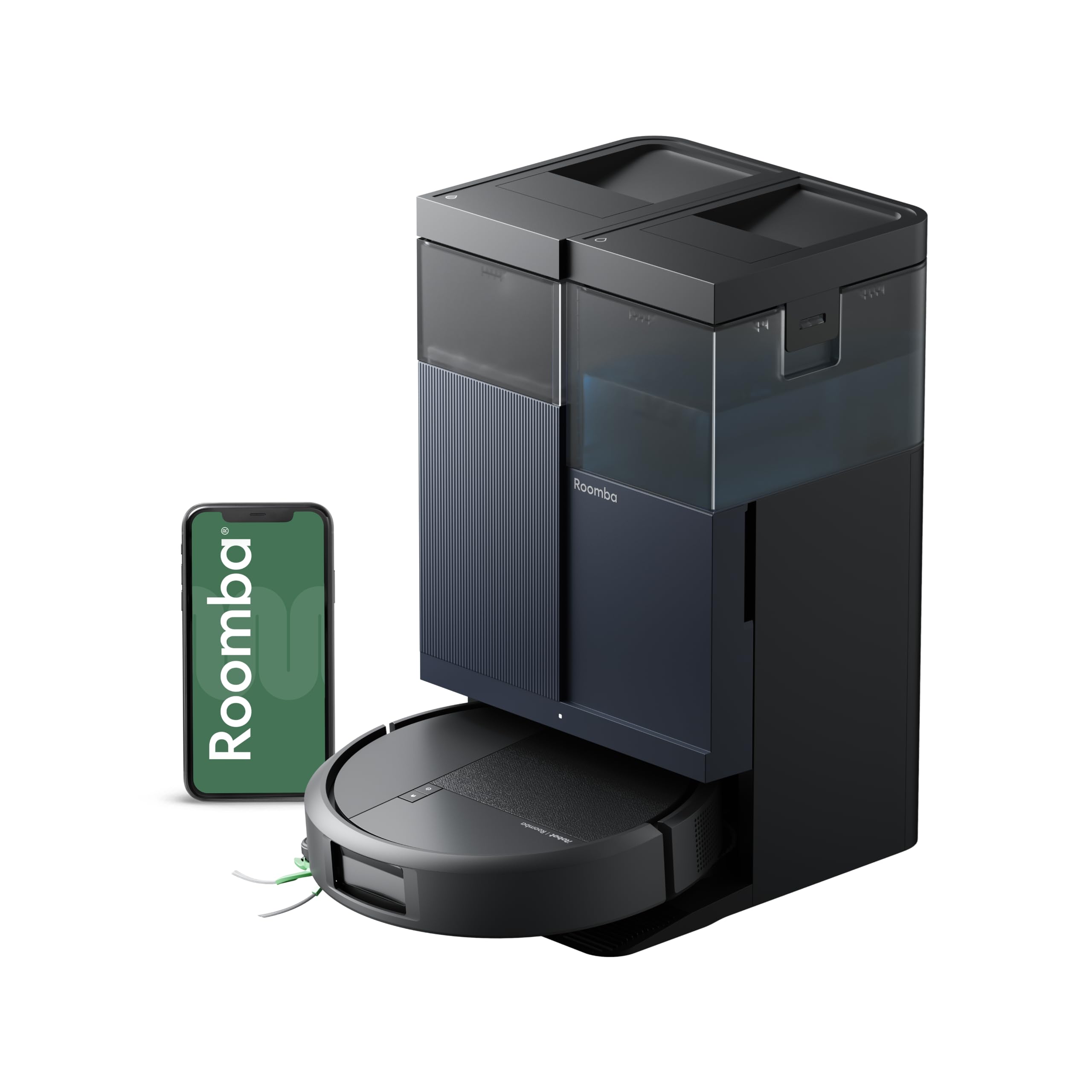 iRobot Roomba Plus 415 Robot Vacuum & Mop Combo, 20,000Pa Suction, 90 Days SelfEmptying, Multifunction Dock, SelfCleaning & Ho