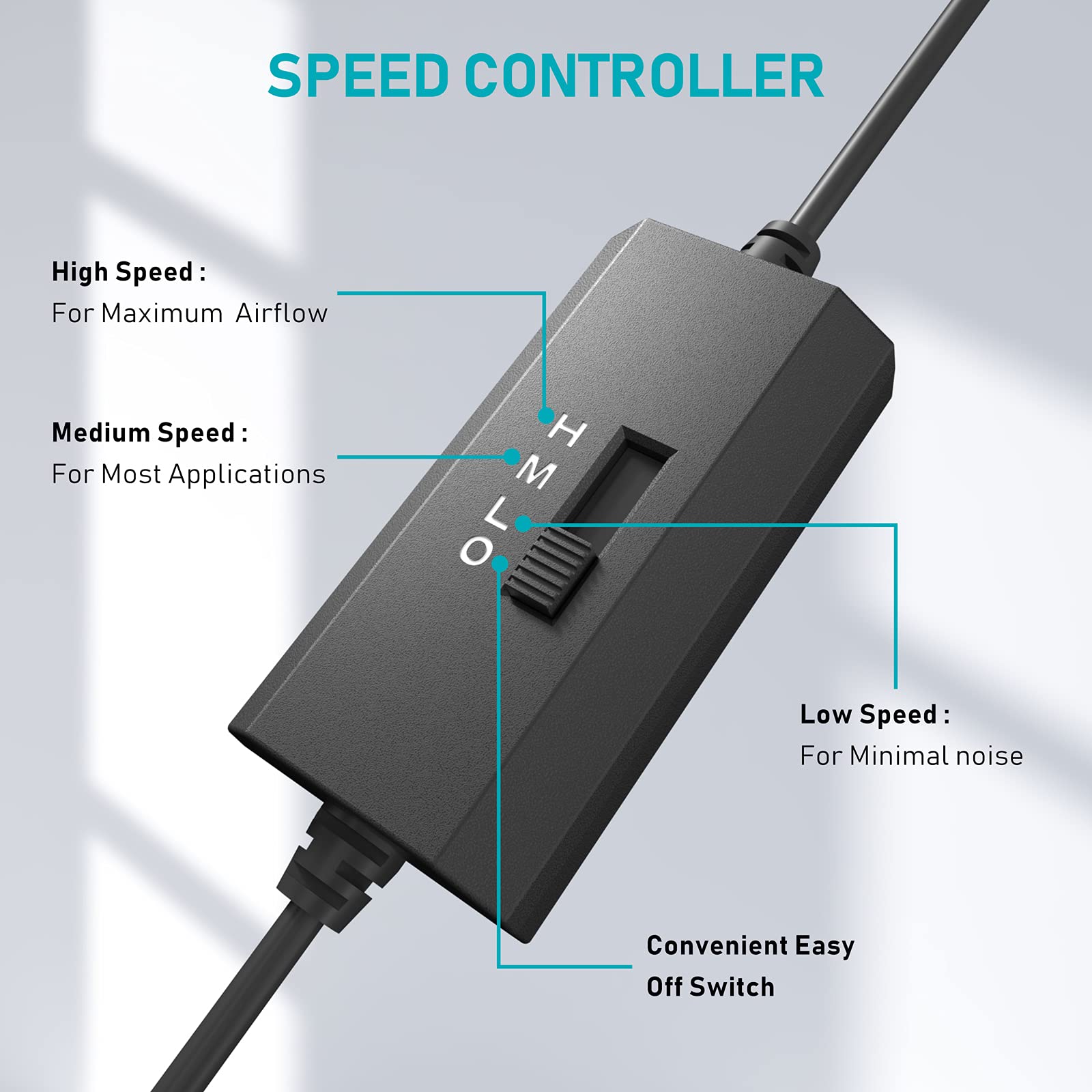 Anext, Usb Fan, Usb Computer Fan, Silent Fan For Receiver Dvr Playstation Xbox Computer (80Mm,Black Dual Packs)