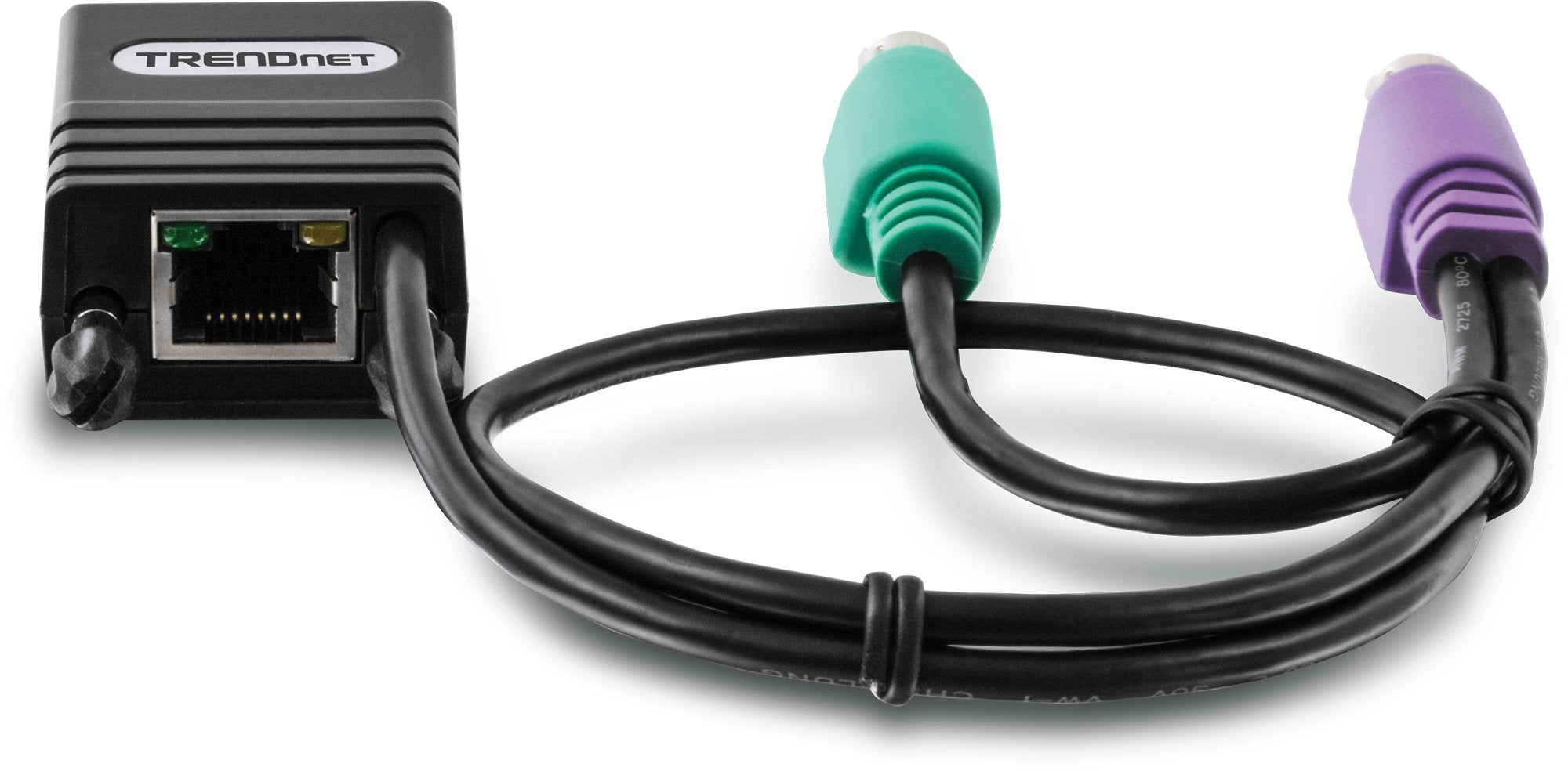 Trendnet Cat5 Ps/2 Server Interface Module, Connects Cat5 Kvm Switch, Ps/2, Vga, Cat5/Cat5E/Cat6, Windows/Linux/Sun, Tk Cat5P