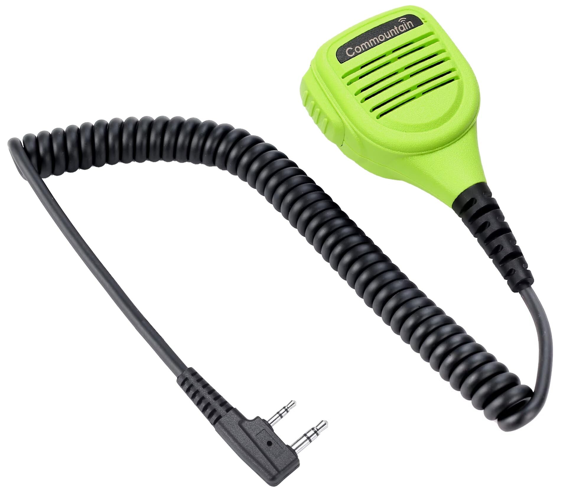Commountain Heavy Speaker Mic Compatible For Baofeng Radios Bf F8Hp Bf F9 Uv 82 Uv 82Hp Uv 82C Uv 5R Uv 5R5 Uv 5Ra Uv 5Re Uv 5X3 And Kenwood Btech Retevis Samcom Radios, Walkie Talkie Microphone