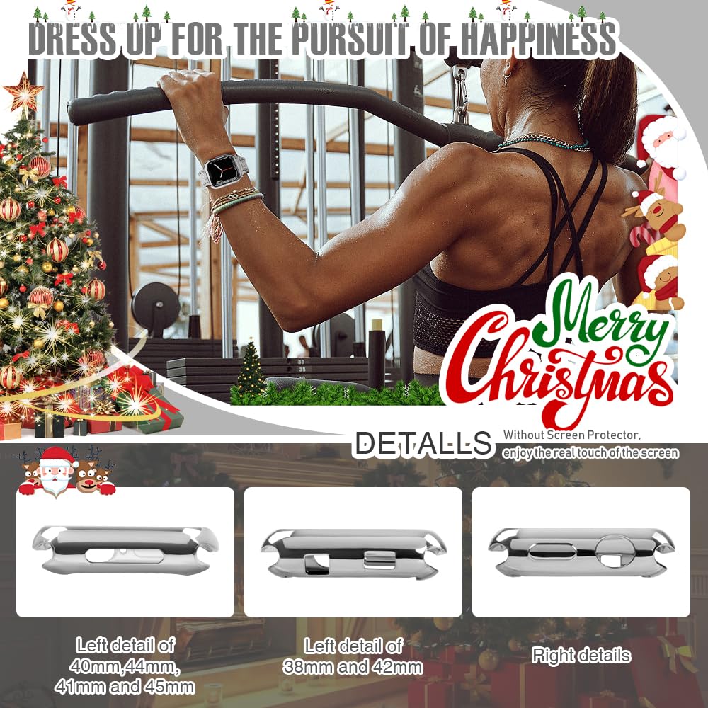 Top4Cus 40Mm Cover Environmental Soft Flexible Tpu Anti Scratch Lightweight Protective 40Mm Iwatch Case Compatible With Apple Wa