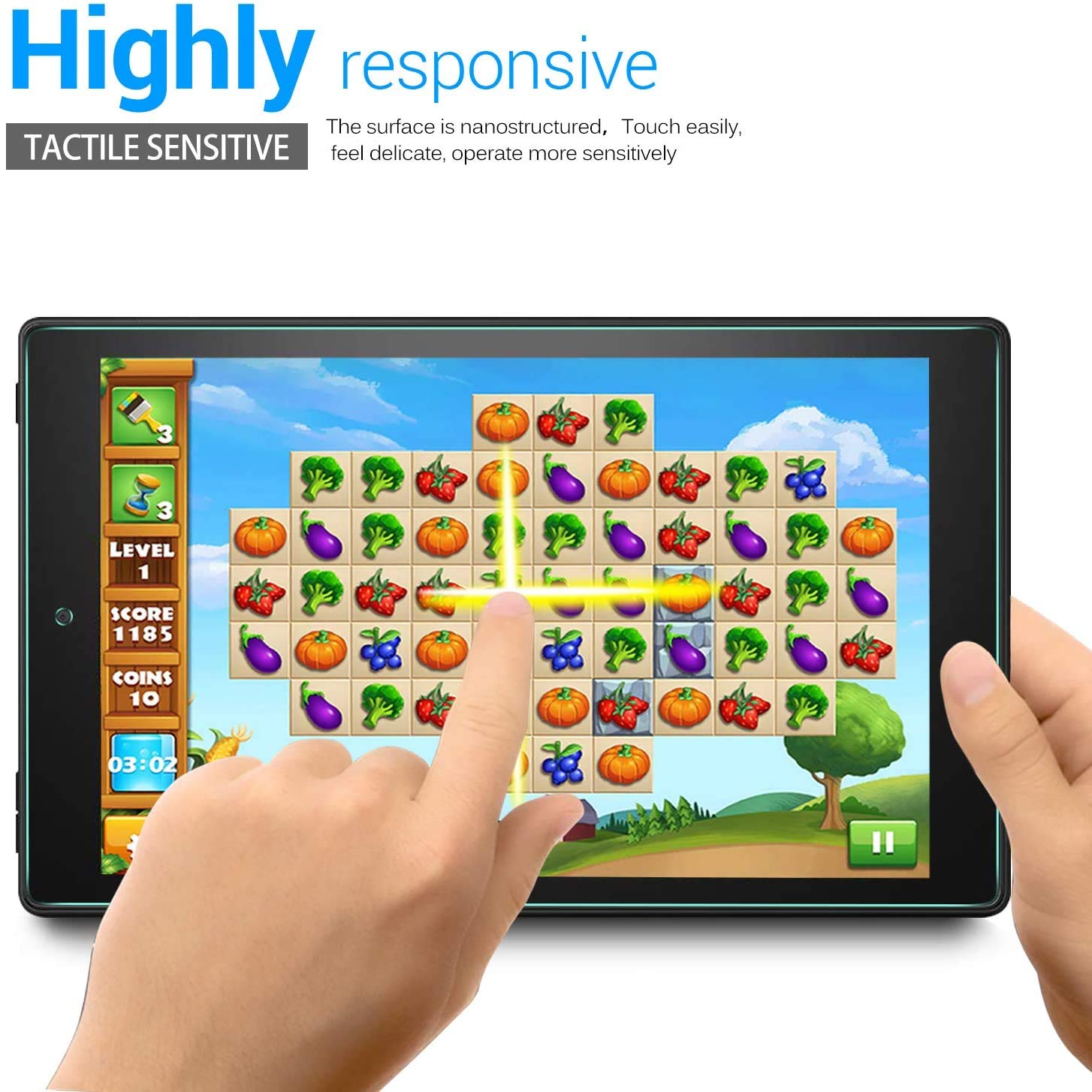 Galaxy Tab S9 Screen Protector 11 Inch 2023, Paperfilm Screen Protector For Galaxy (Tab S9 /Tab S9 Fe 5G 2023)/S8/S7 11 Inch 202