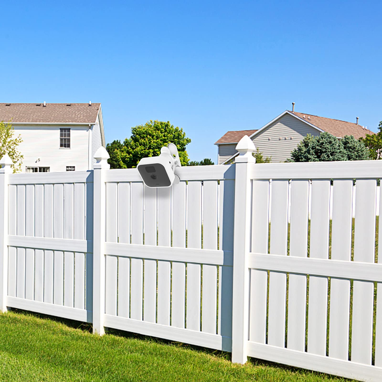 Vmei Metal Clip Stand For All New Blink Outdoor/Indoor Camera/Blink Xt2 Camera,Blink Metal Holder Weather Proof,Not Need To Dril