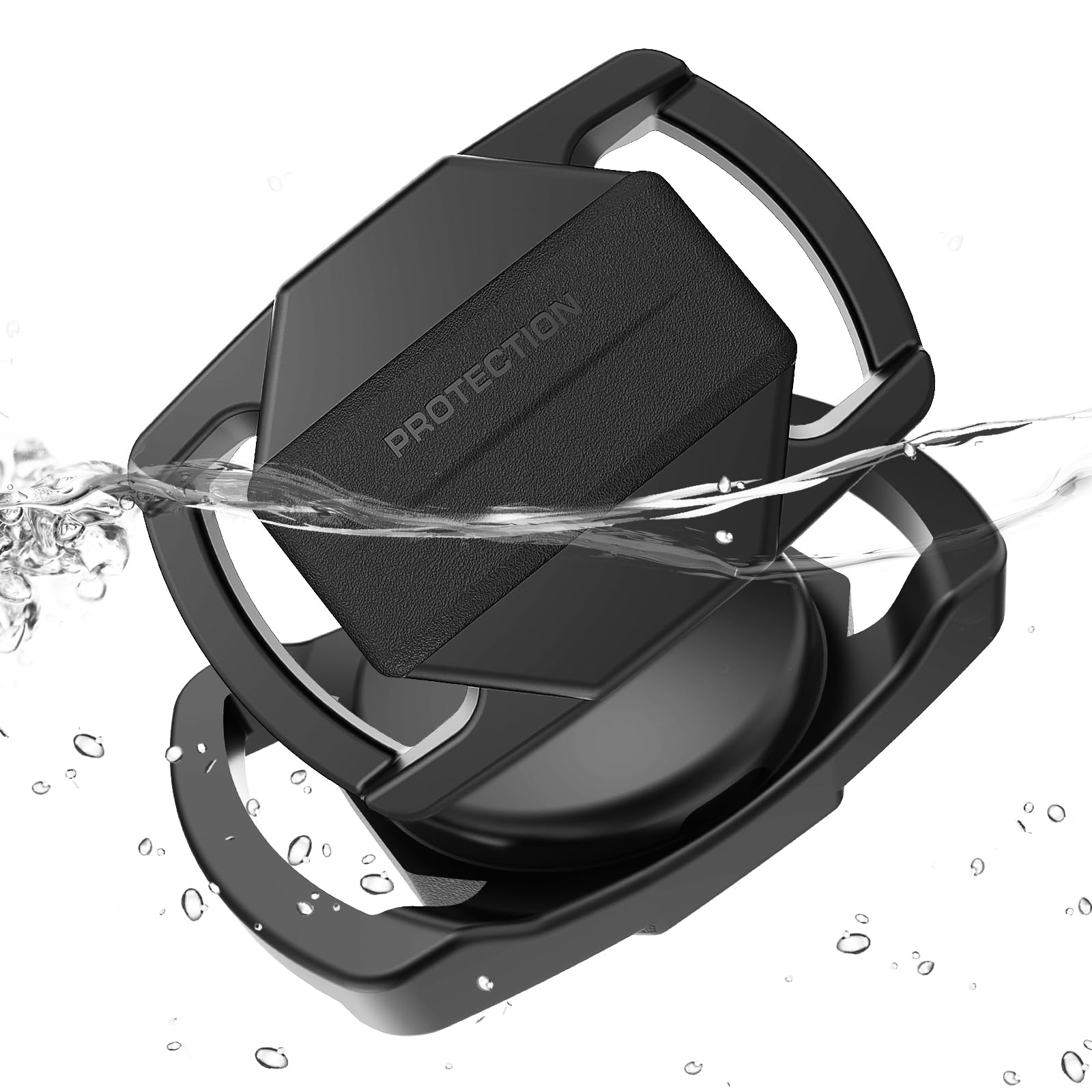 Sankala Airtag Dog Collar Holder, [2 Pack] Waterproof Airtag Case For Dog Collar, Tpu & Silicone Full Body Covered Anti Lost App