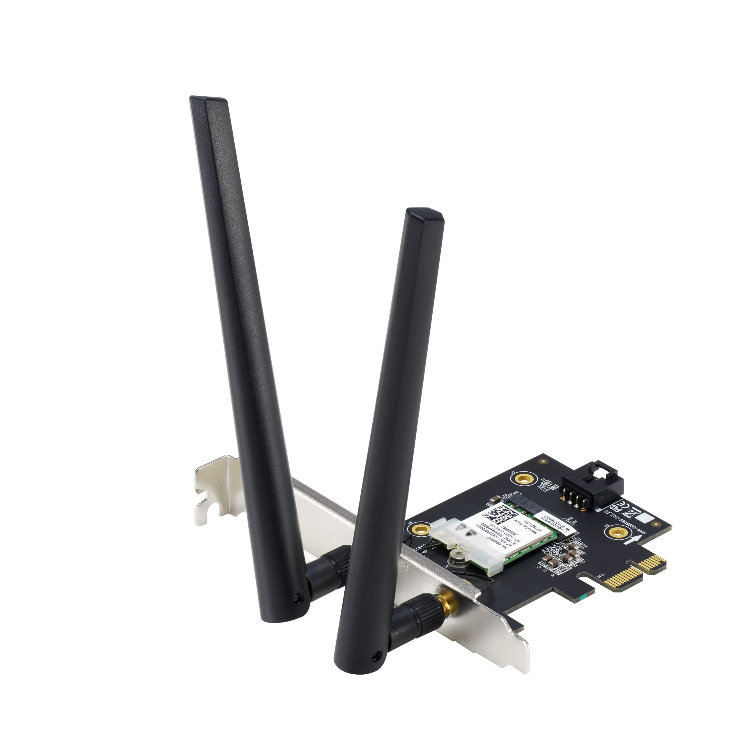 ASUS AX1800 PCIe WiFi Adapter (PCEAX1800)  WiFi 6, Bluetooth 5.2, UltraLow Latency Wireless, 2 External Antenna, Supporting T