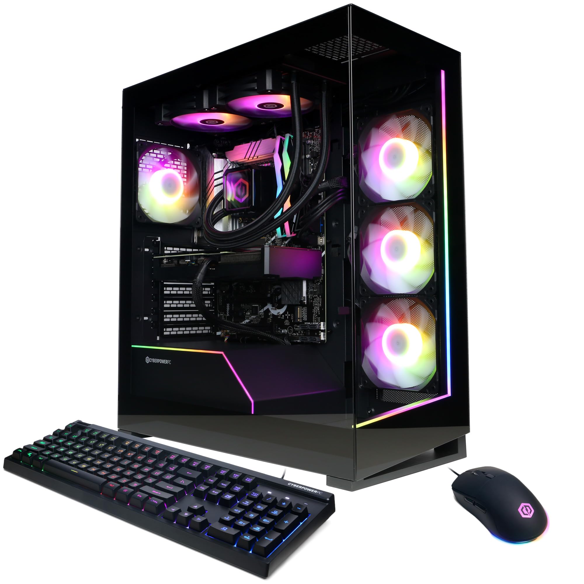 CyberPowerPC Gamer Xtreme VR Gaming PC, Intel Core Ultra 7 265KF 3.9GHz, GeForce RTX 5070 12GB, 32GB DDR5, 2TB PCIe 4.0 SSD, WiF