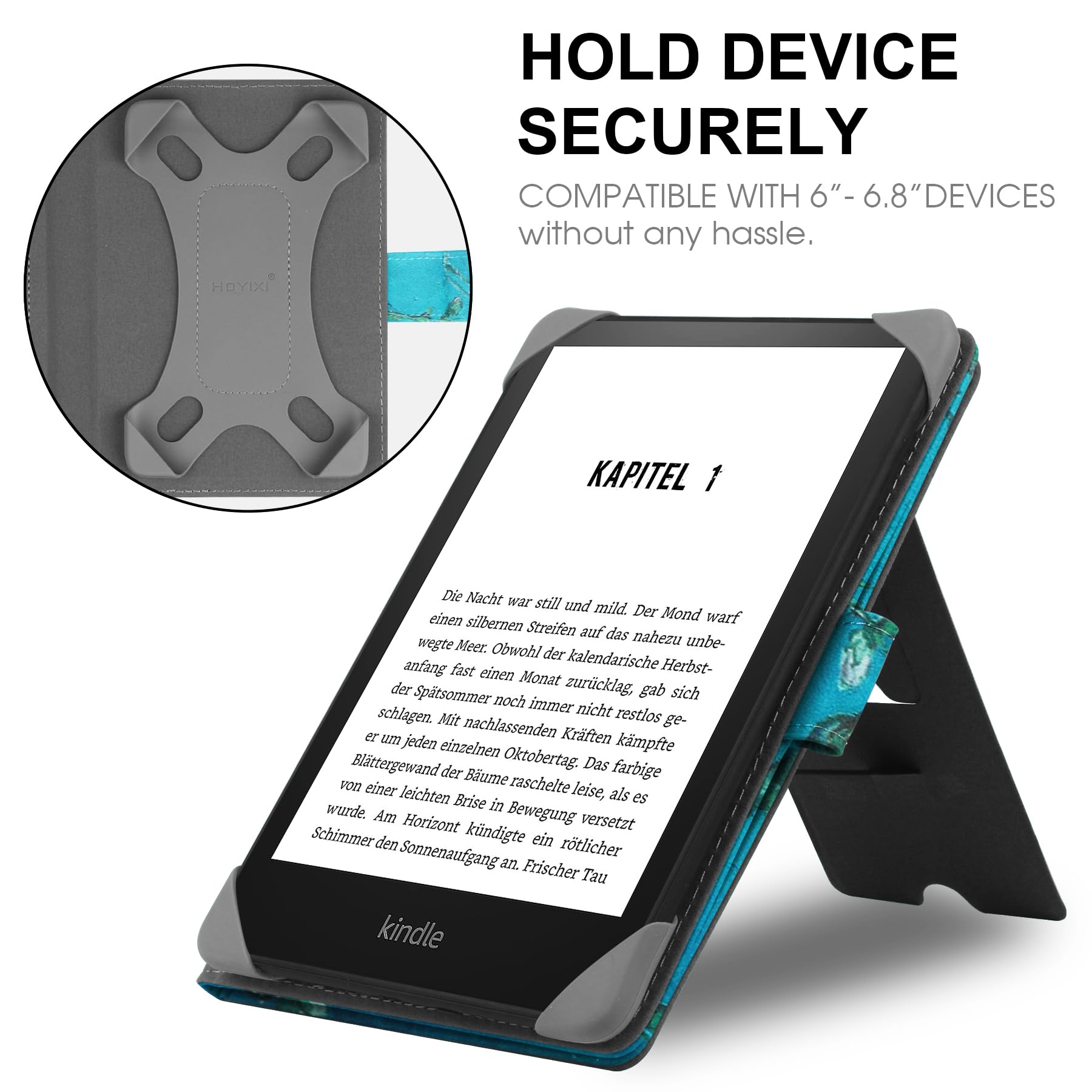 Hoyixi Universal Case Compatible With 6    6.8    Kobo/Pocketbook/Tolino E Book Ereader Kindle Paperwhite/Kobo Clara Hd/Kobo Cla