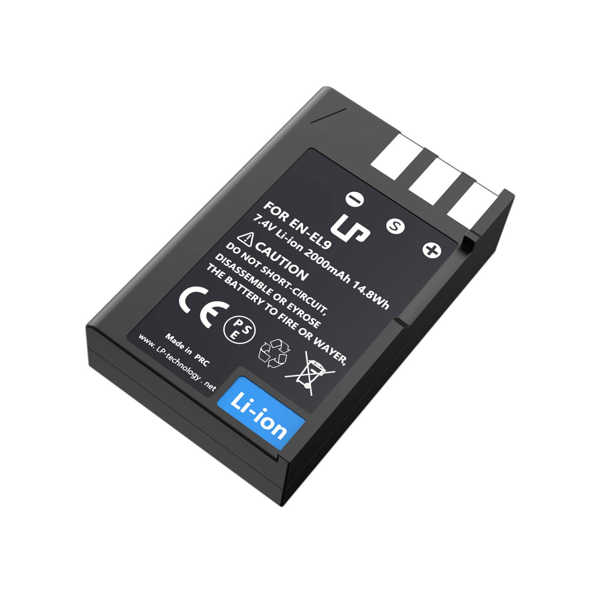 Lp En El9,En El9A Replacement Battery, 2000 Mah Battery Compatible With Nikon D40, D40X, D60, D3000, D5000 Cameras, Nikon Mh 23