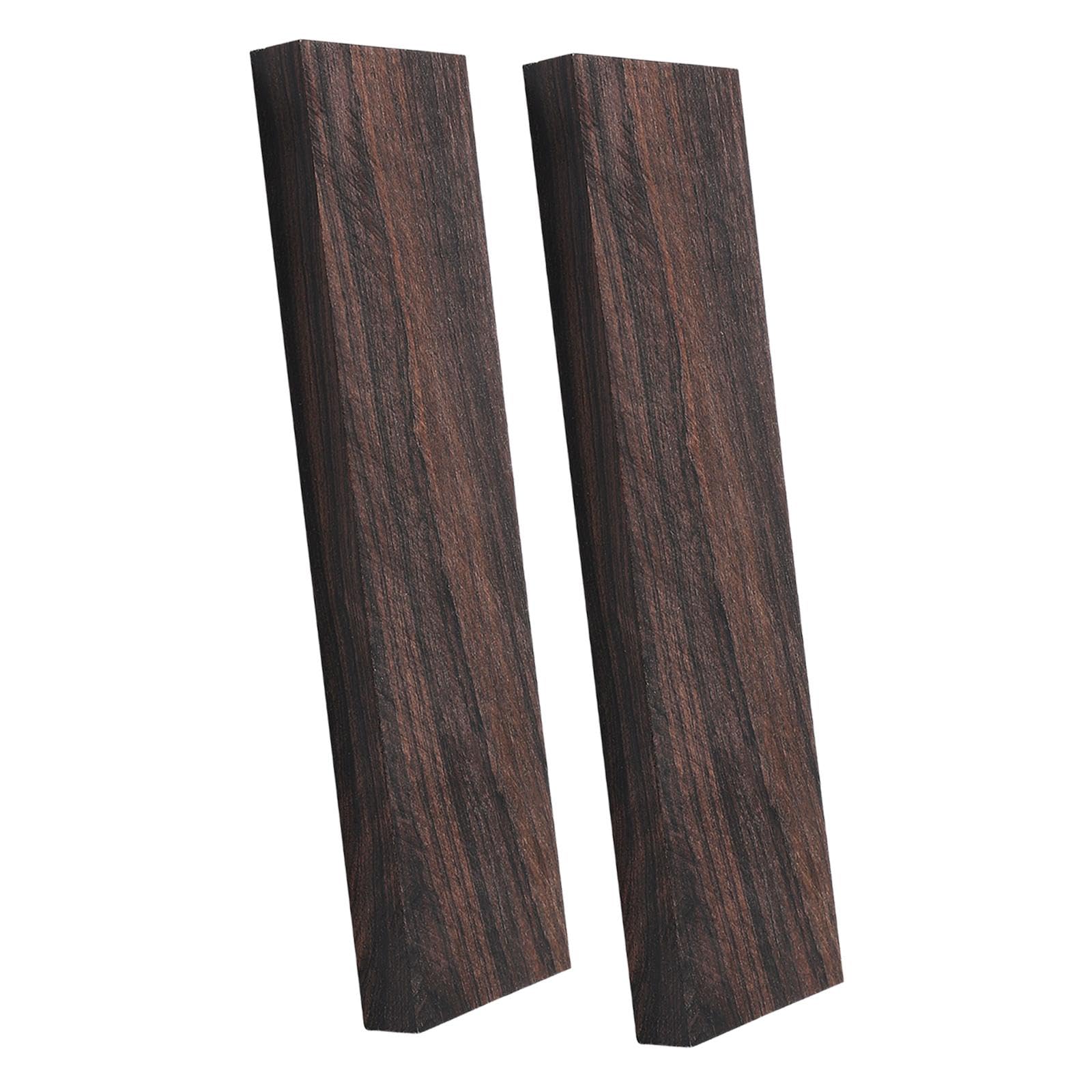 Merishopp Blackwood Lumber Diy Guitar Picks Fades Resistant Handle Diy Material Lumber 2 Pc