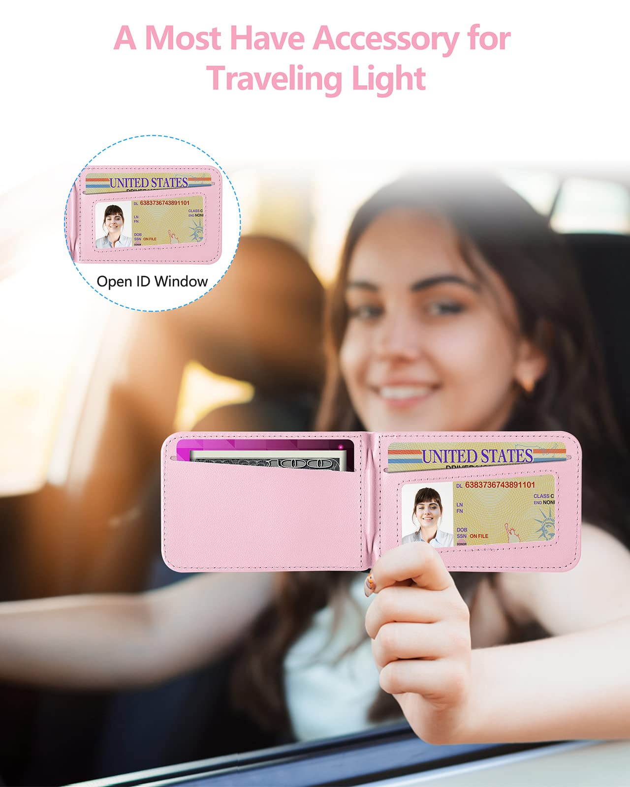 For Magsafe Wallet, Up Grade With Iphone Wallet And Adjustable Stand, Open Id Window, Magnetic Wallet For Iphone 16/15/14 Pro Ma