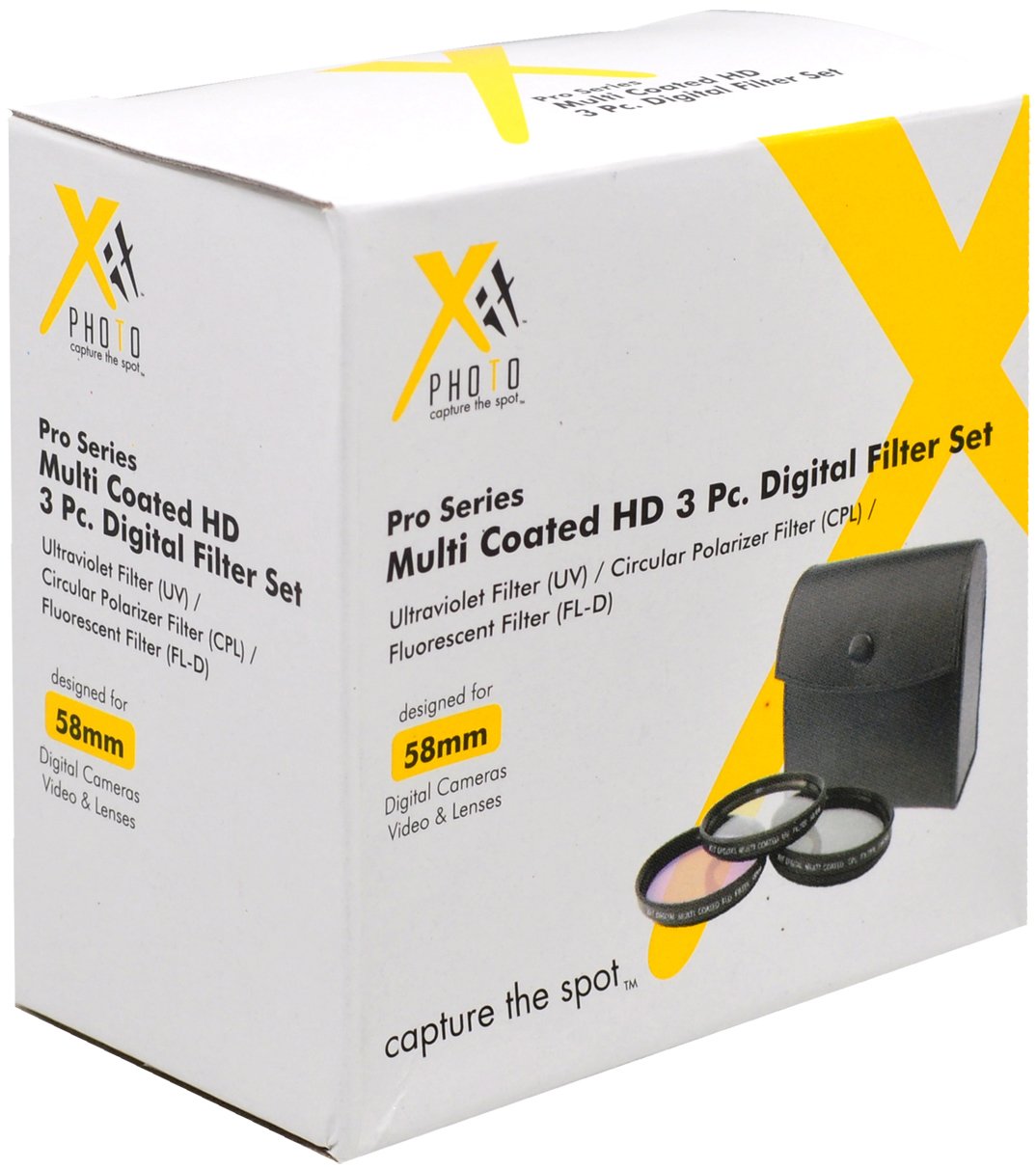 Pro Series Multi Coated Hd 3 Pc. Digital Filter Set