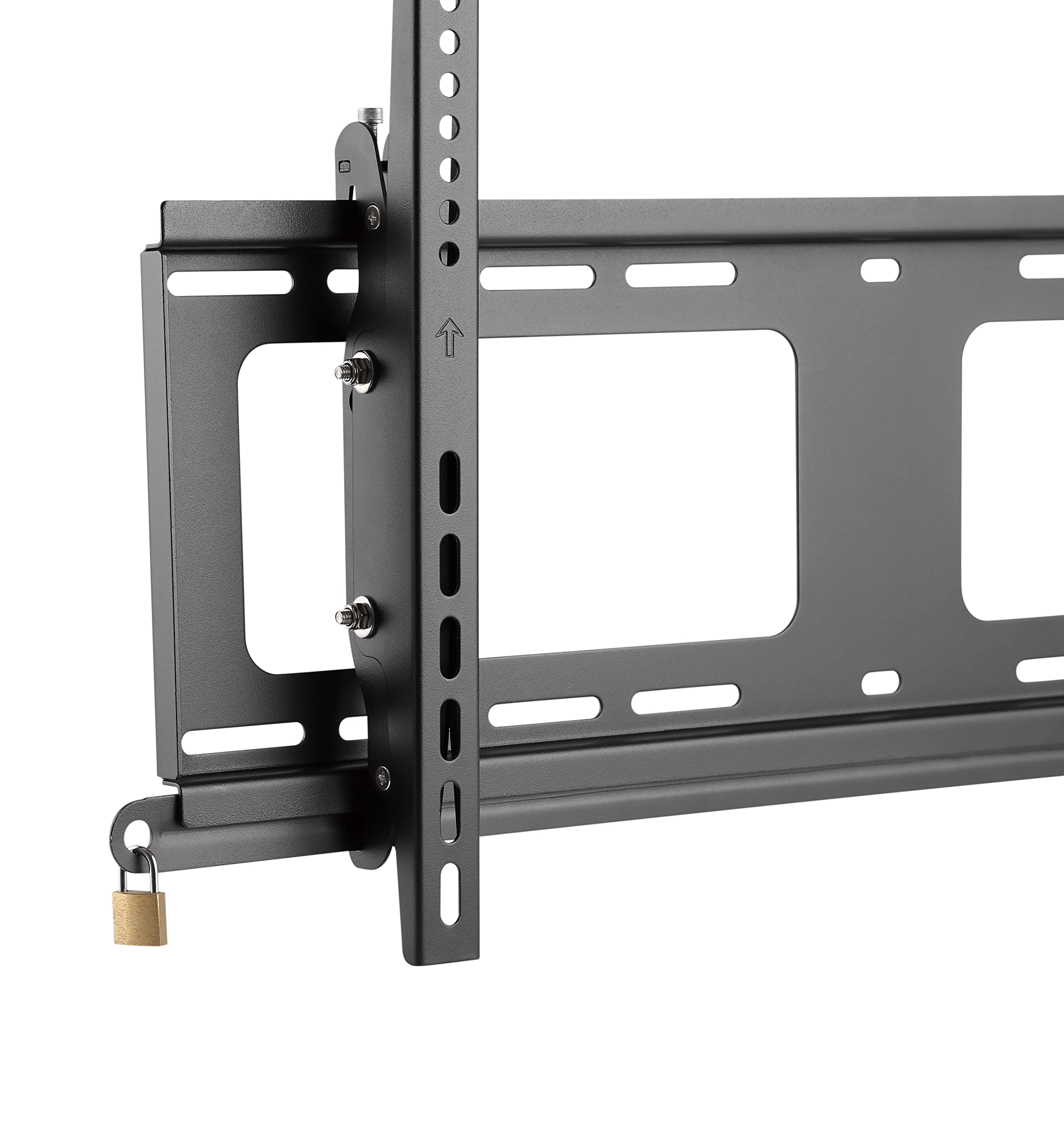 Mount Plus OB 600 Outdoor Weatherproof Tilt TV Wall Mount for Most 37�~86� TVs Perfect Solution for Outdoor TV | Heavy Duty Bracket 176 LBS | Anti Theft Design