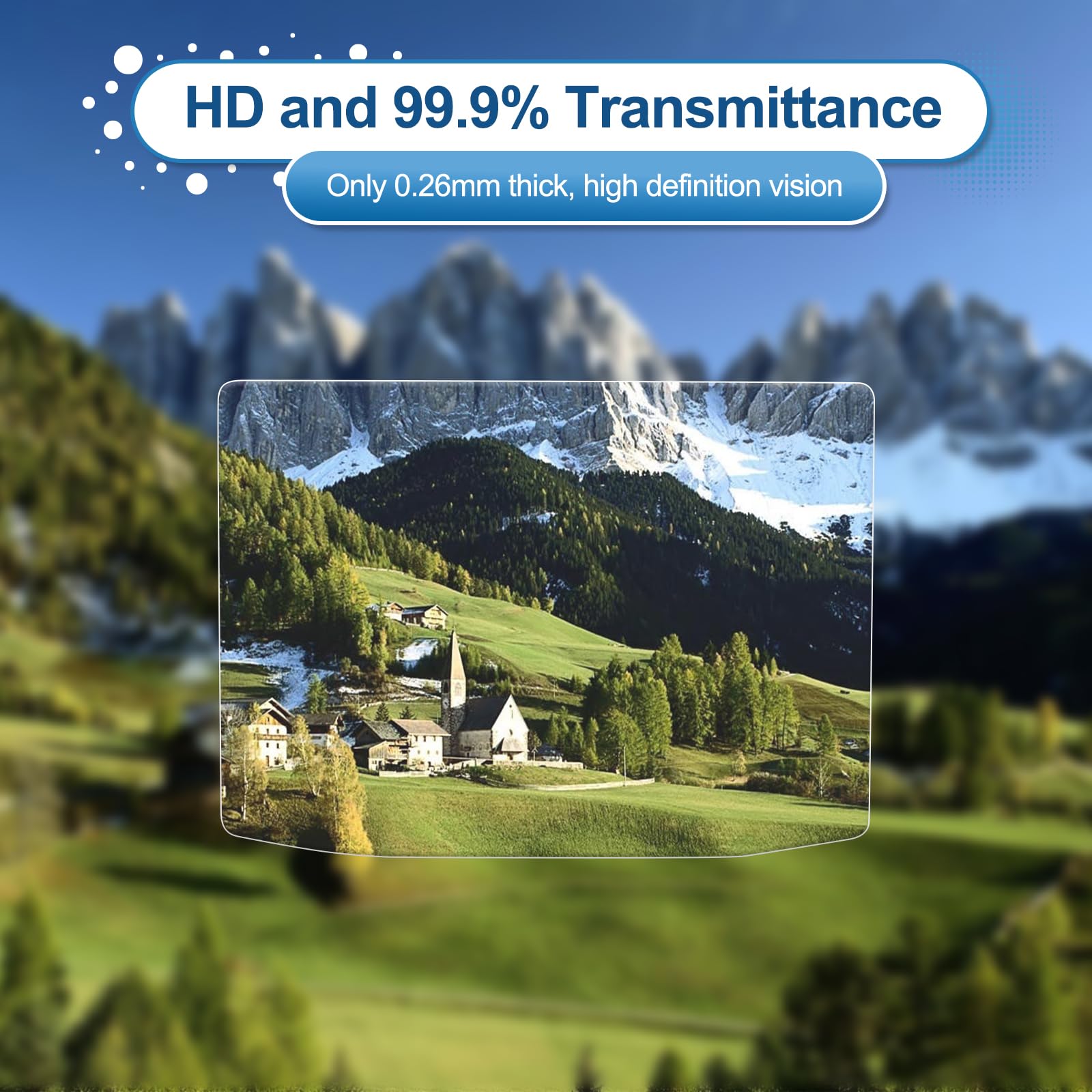 (2Pack) Coleya 2022 2023 2024 Grand Cherokee L (Rear) Screen Protector For Jeep Grand Cherokee L 10.1 Inch Rear Seat Entertainme