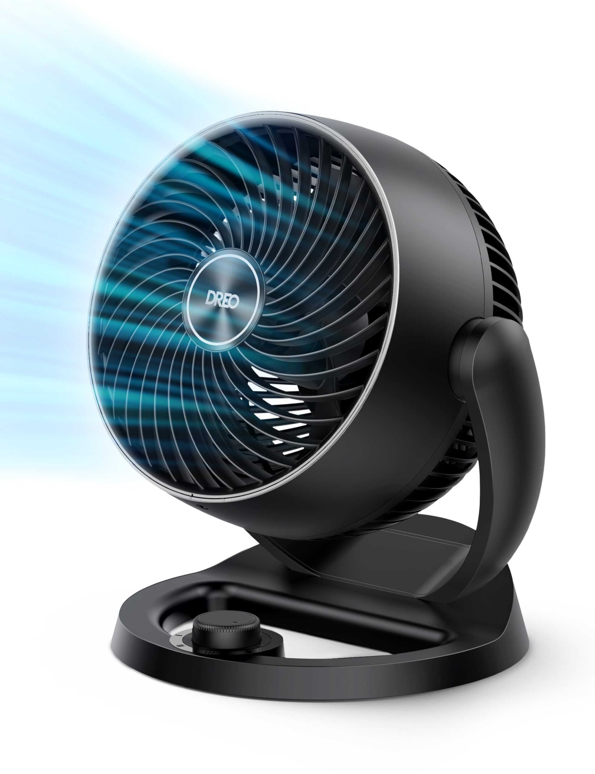 Dreo Fan For Bedroom, 12 Inches, 70Ft Powerful Airflow, 28Db Quiet Table Air Circulator Fans For Whole Room, 120 Adjustable Tilt
