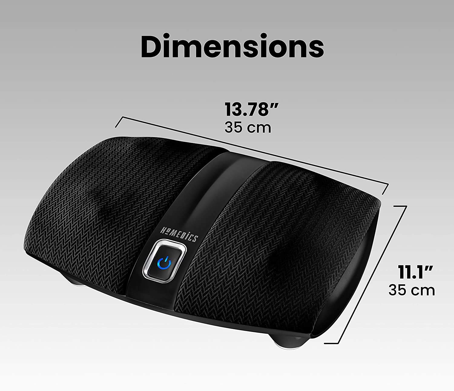 Homedics Shiatsu Select Foot Massager With Heat - Shiatsu Foot Massager With Heat, Therapeutic Kneading & Rolling, 4 Rotational