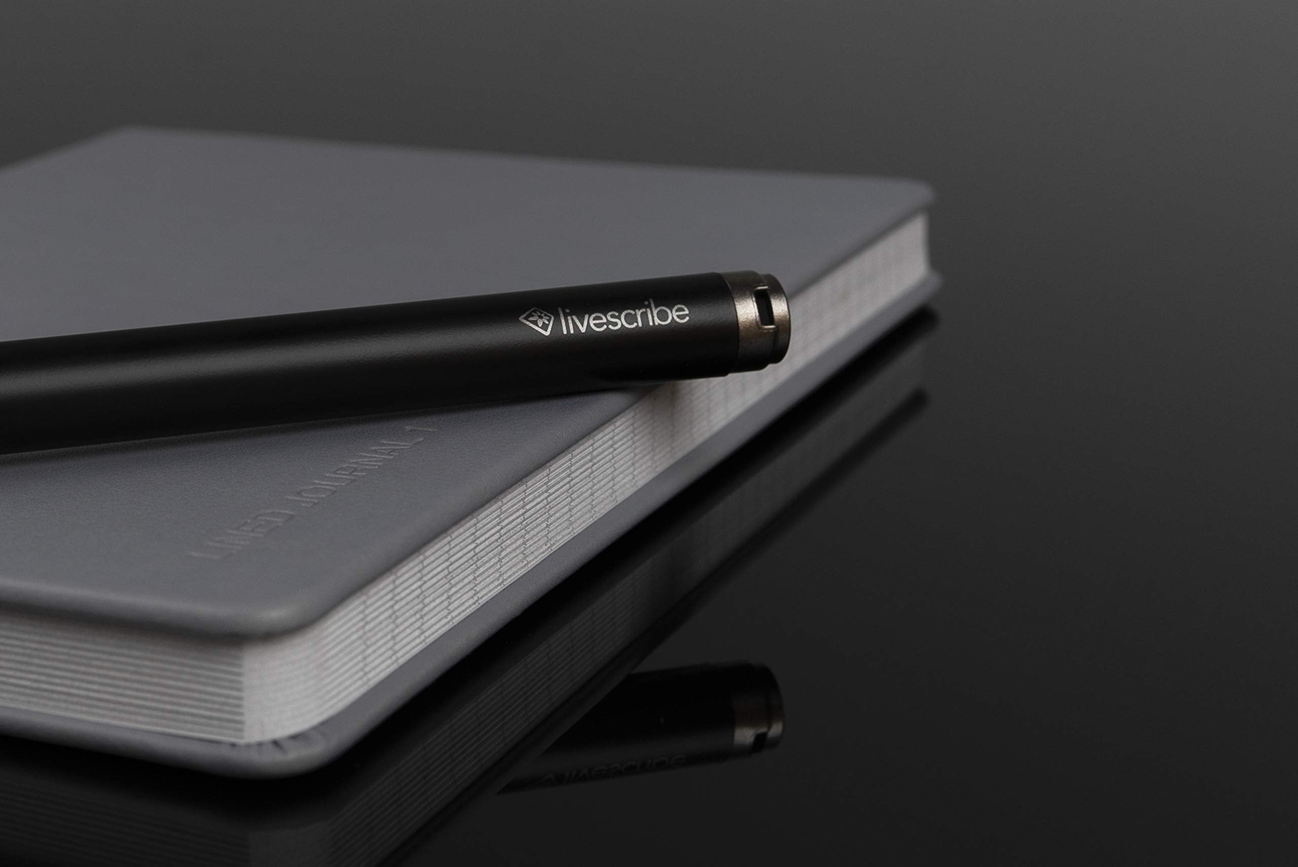 Livescribe Aegir Smartpen, Black Professional Edition With Executive Notebook   Compatible With Windows, Ios Or Android Devices Like Smartphones, Tablets And Computers