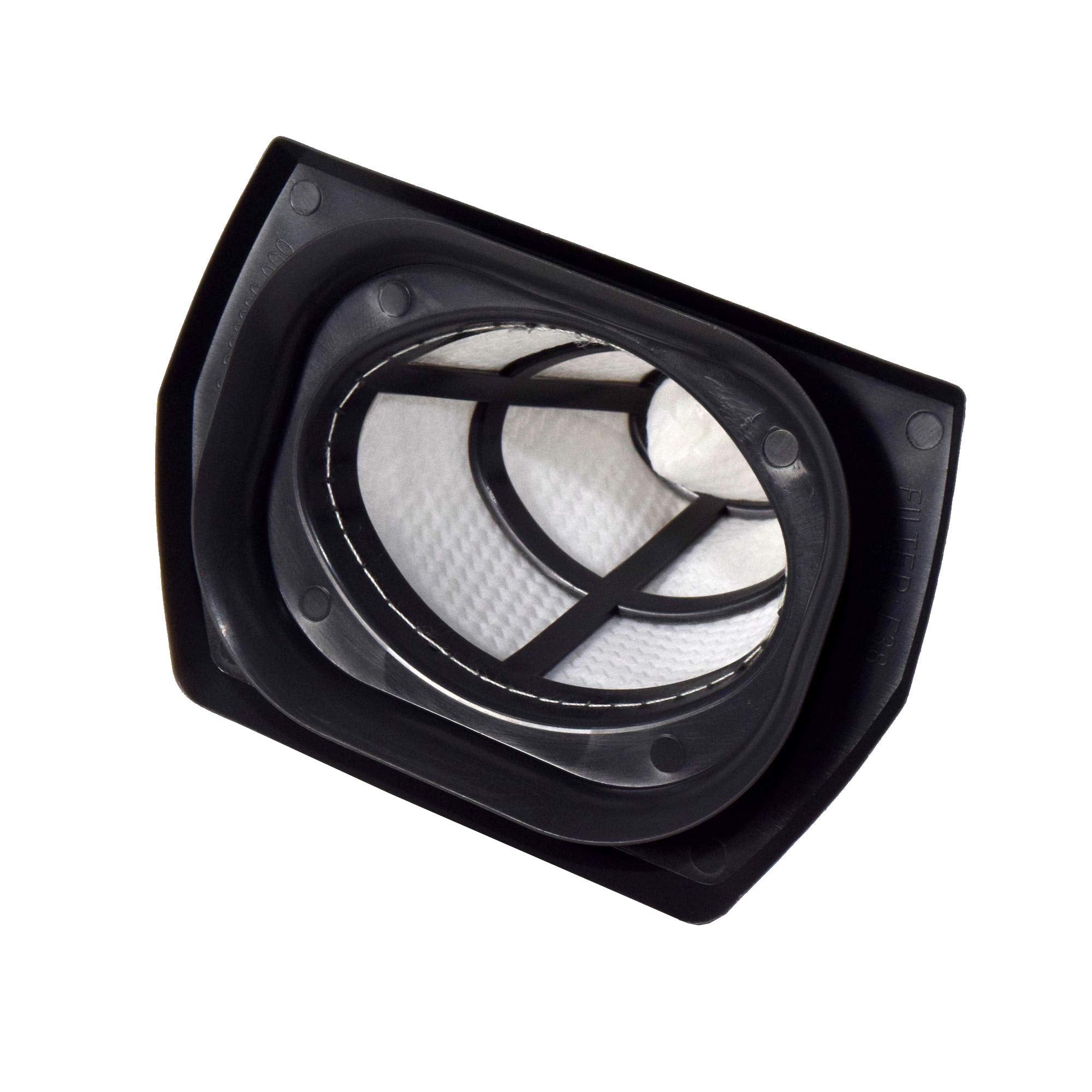 Hqrp 2 Pack Dust Cup Filter Replacement For Dirt Devil F38 2Ds2101000 Compatible With Dirt Devil Gator Bd10085 Bd10090 Bd10100 B