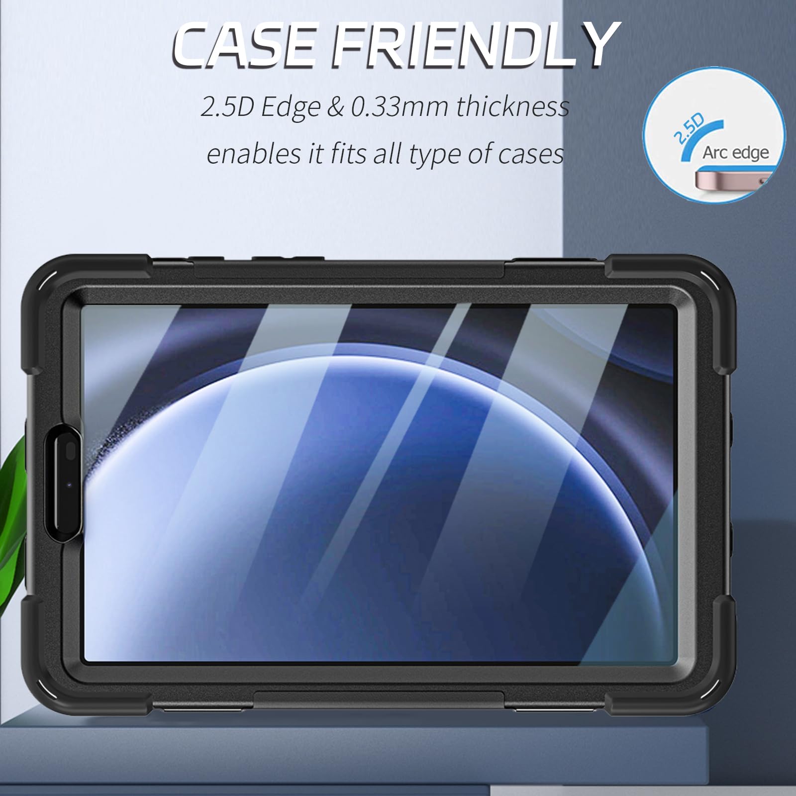 Zenrich [2Pack] Anti Blue Light Tempered Glass Screen Protector For Samsung Galaxy Tab A9 8.7 Inch 2023 Sm X110/Sm X115 With Ant