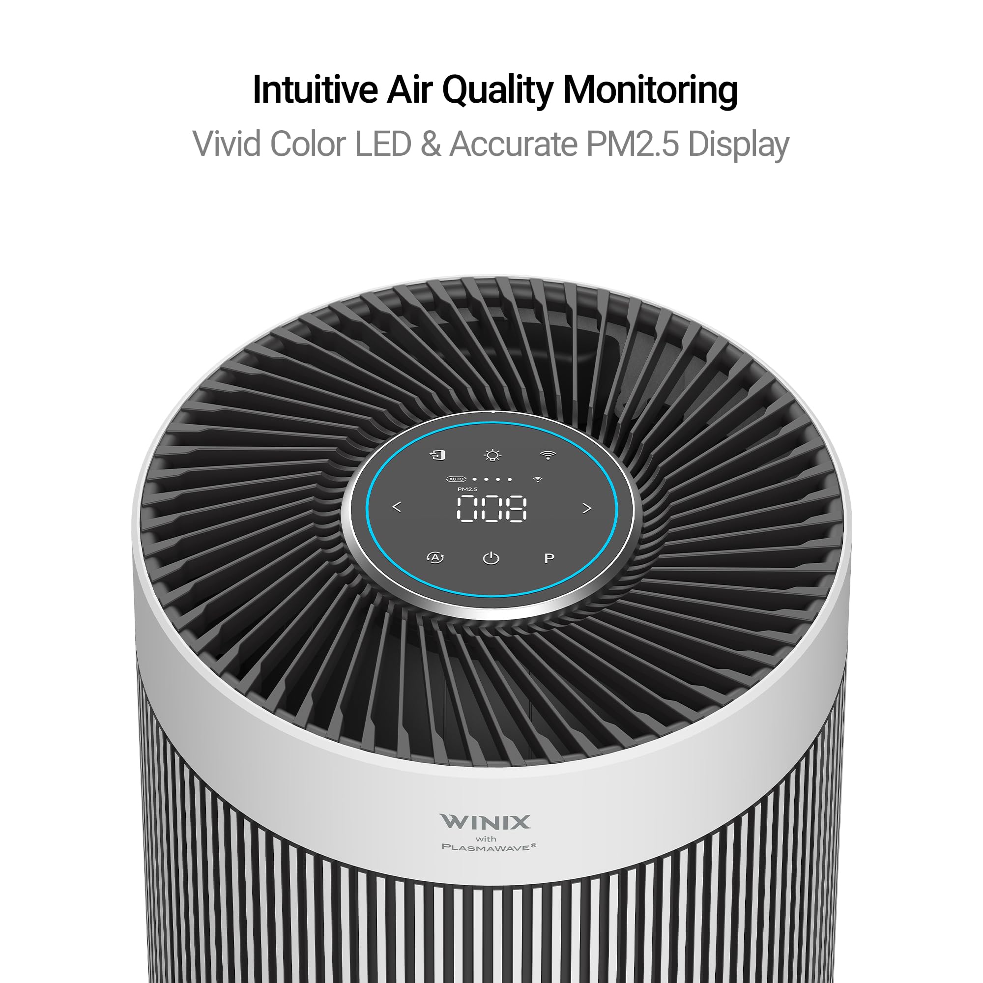 Winix T810 Air Purifier For Home Extra Large Room Up To 1968 Ft In 1 Hr With Smart Wi Fi, Air Quality Monitor, True Hepa, Carbon