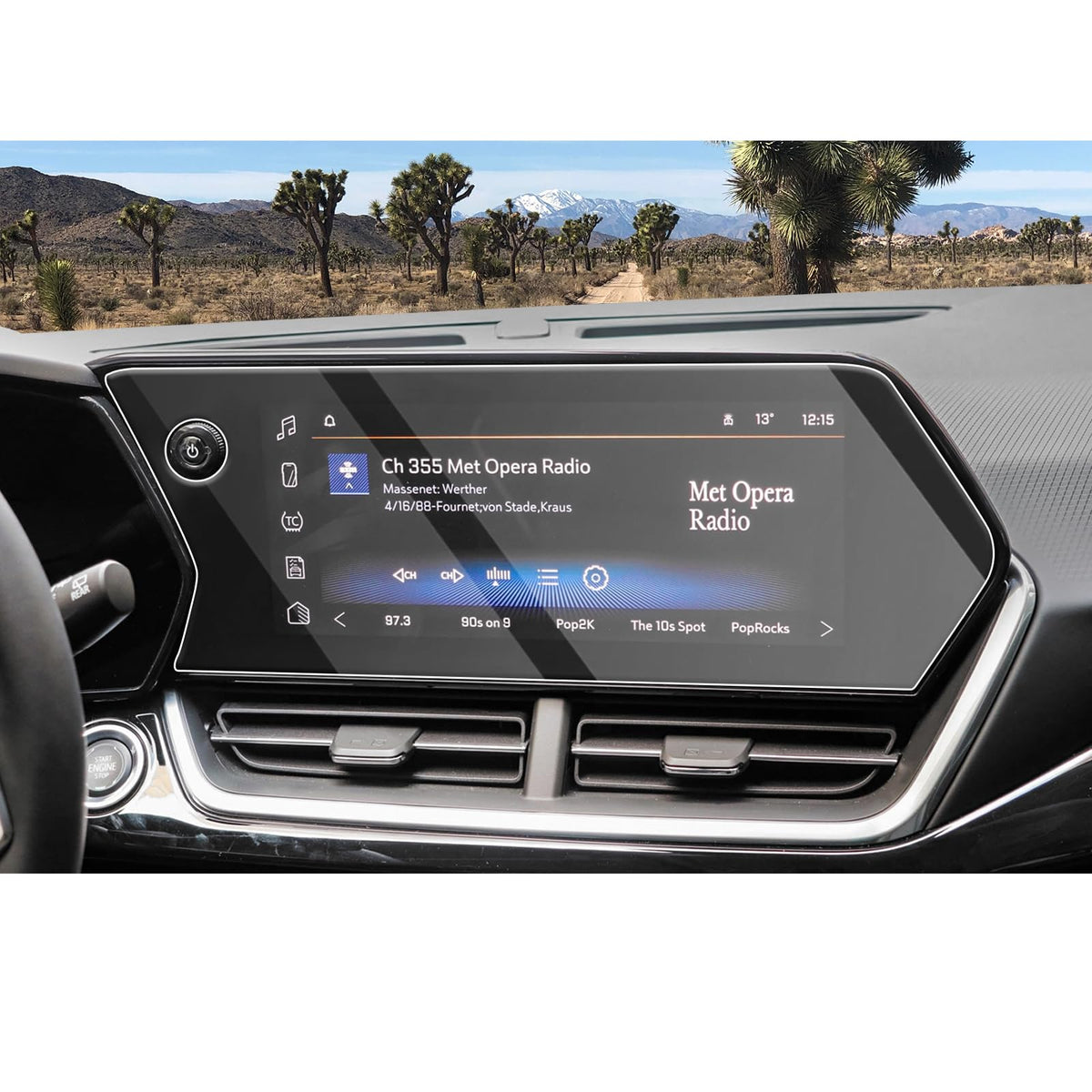 Cdefg For 2024 Chevy Trax Screen Protector For 2024 Chevy Trax Lt 2Rs Activ 11-Inch Tempered Glass Screen Protector Foils Navigation Radio Touch Screen Display Screen Saver 2024 Chevy Trax Accessories
