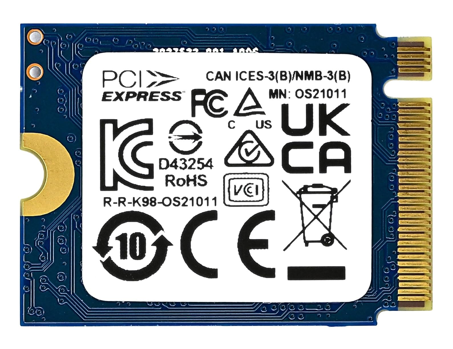 Kingston 1Tb M.2 2230 Pcie Gen 4.0X4 Nvme Ssd Tlc Nand (R/W Speeds Up To 4,540/4,230 Mb/S) Om3Pgp41024P A0 Compatible With Steam