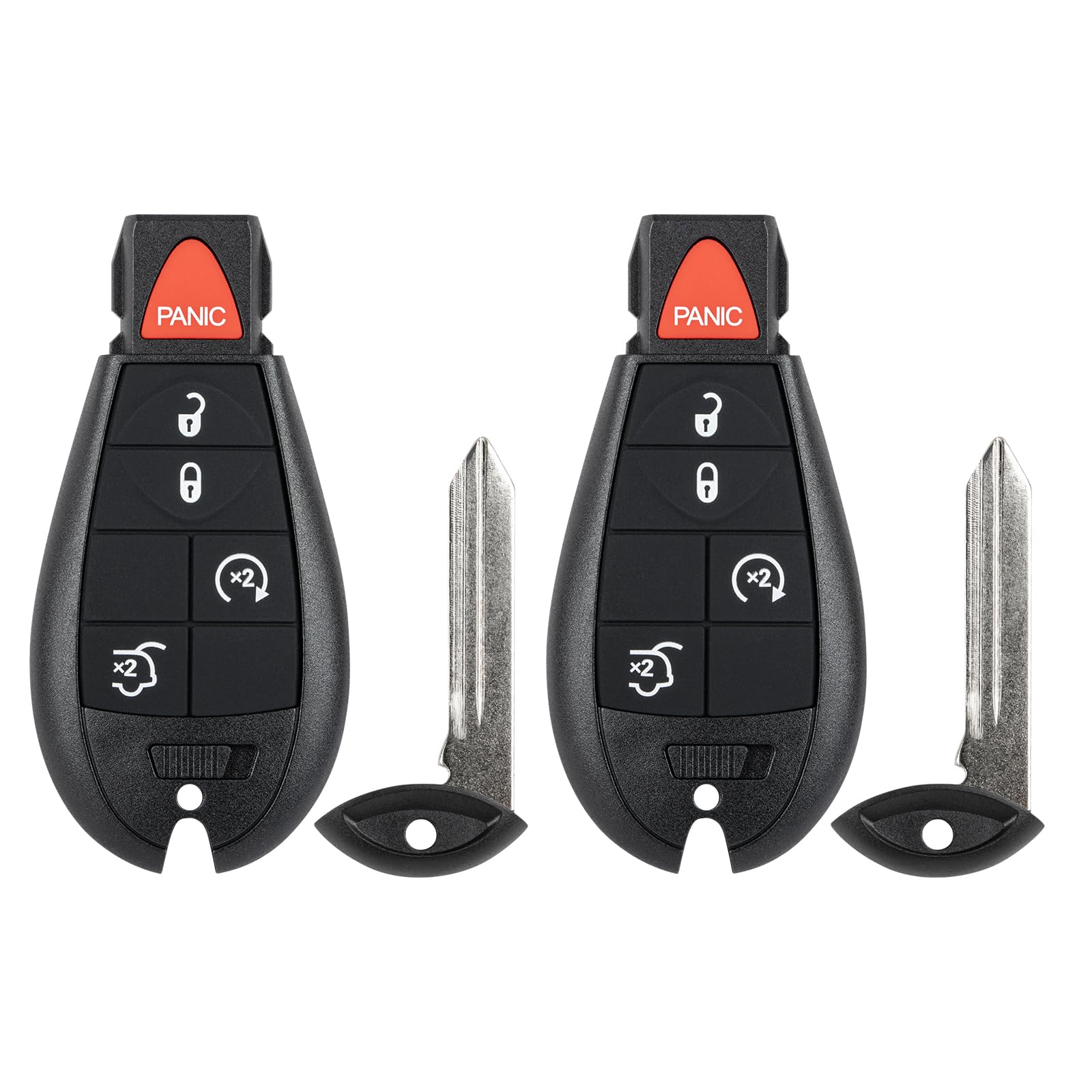 Vurkcy Key Fob Replacement for 2008-2013 Grand Cherokee/ 08-10 Commander Car Keyless Entry Remote Control, M3N5WY783X IYZ-C01C, 