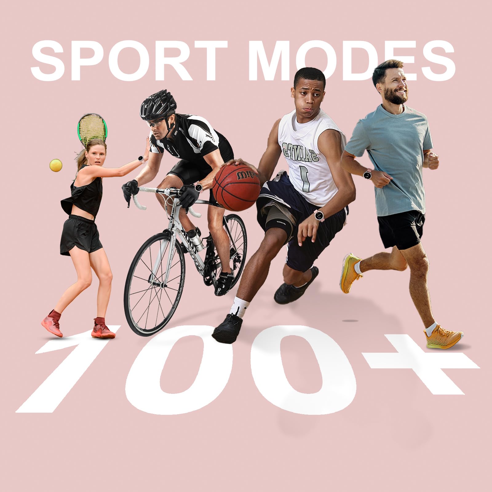 Smart Watch, 1.43 '' Smartwatch For Men Women (Answer/Make Call), Fitness Tracker With 110+ Sport Modes, Ip68 Waterproof, Spo2,