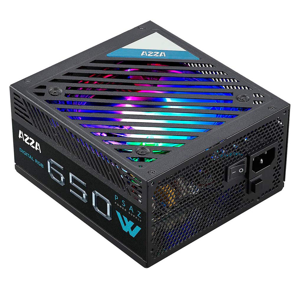 Azza Psaz 650W(Argb) 650 Watt Power Supply W/Addressable Rgb