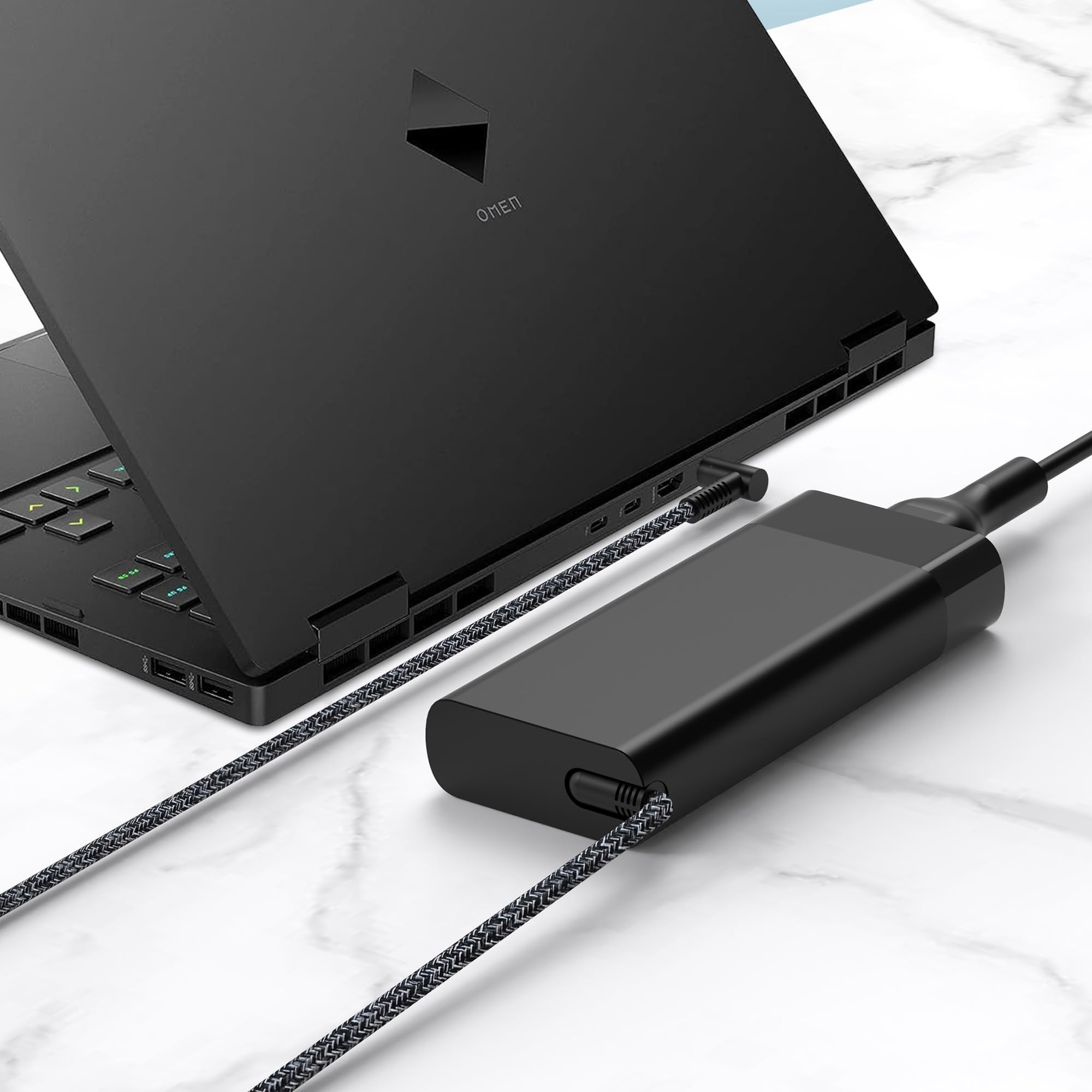 200W Laptop Charger For Hp Original Omen Pavilion Gaming 15 16 17 Victus 15 16 Zbook 15 17 Fury Create Studio Envy 15 2020,Tpn Da10 L00818 850 L00895 003 Gaming Laptop Power Adapter Supply Ac Adapter