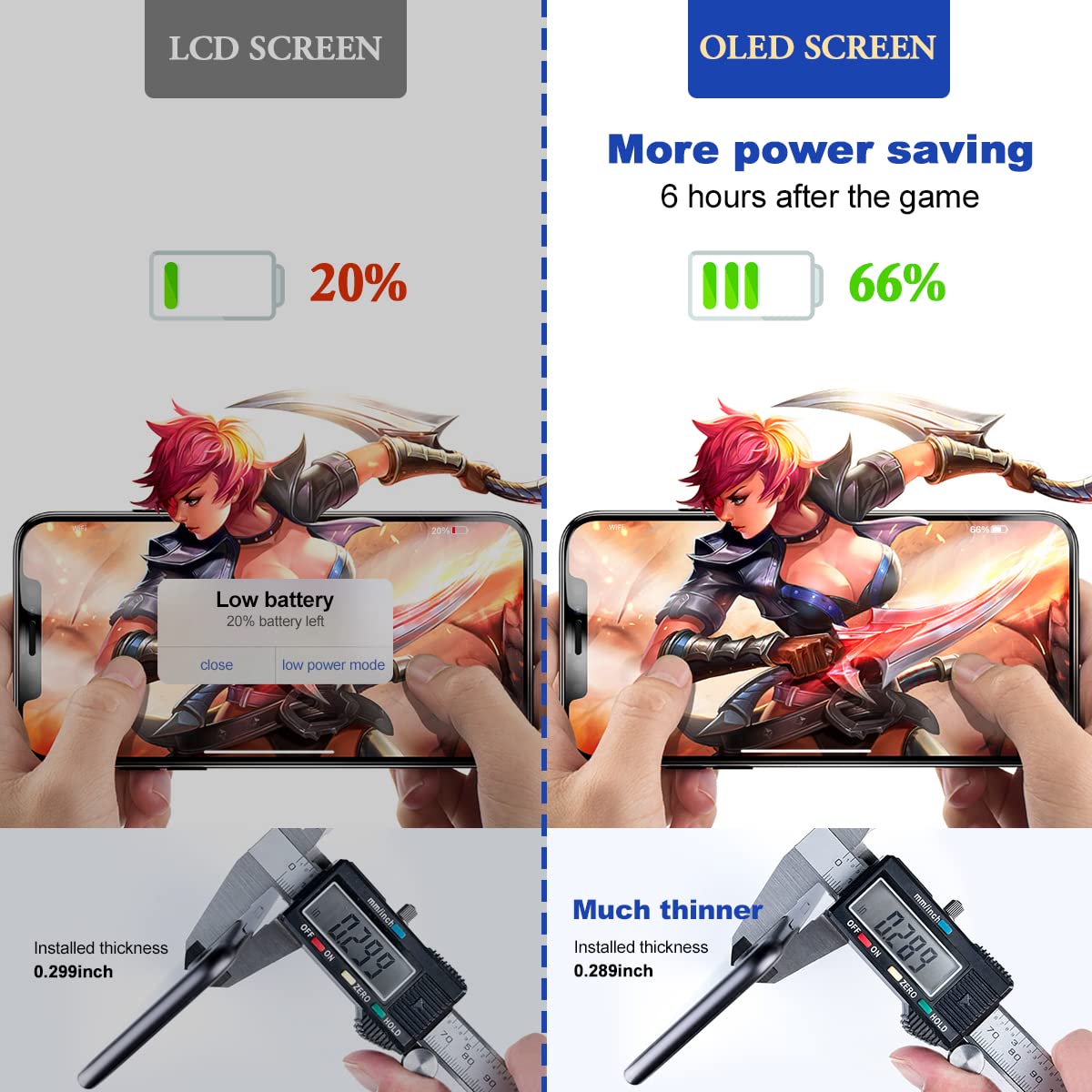 Efaithfix For Iphone X Screen Replacement Oled [Not Lcd] 5.8 Inch Display Digitizer 3D Touch Screen Frame Assembly With Repair T