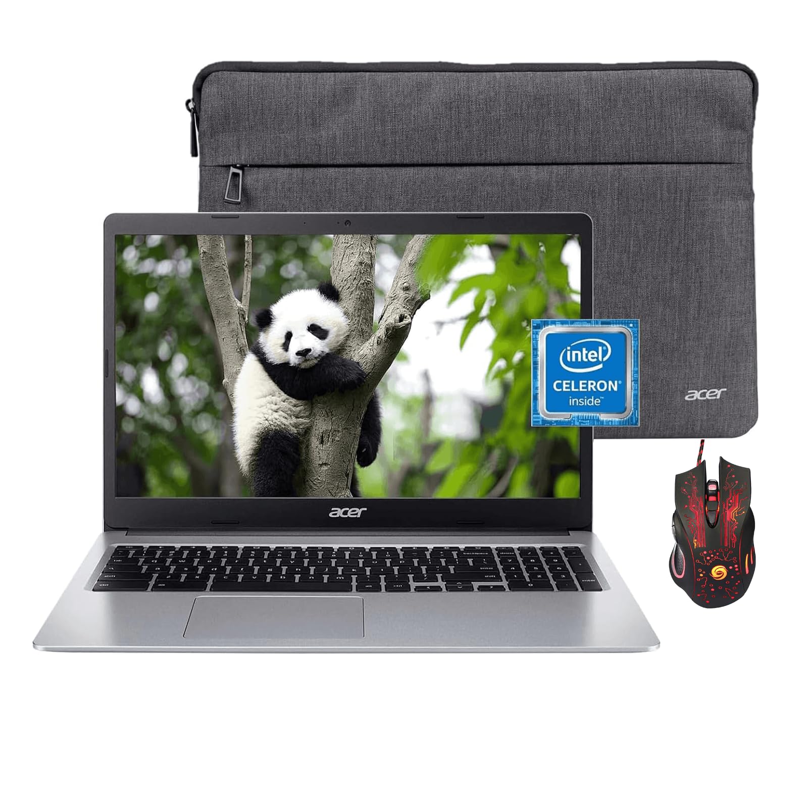 acer 15.6-inch Chromebook Laptop for Student and Business - HD Display, Intel Celeron N4020 Dual-Core Processor (up to 2.8GHz),