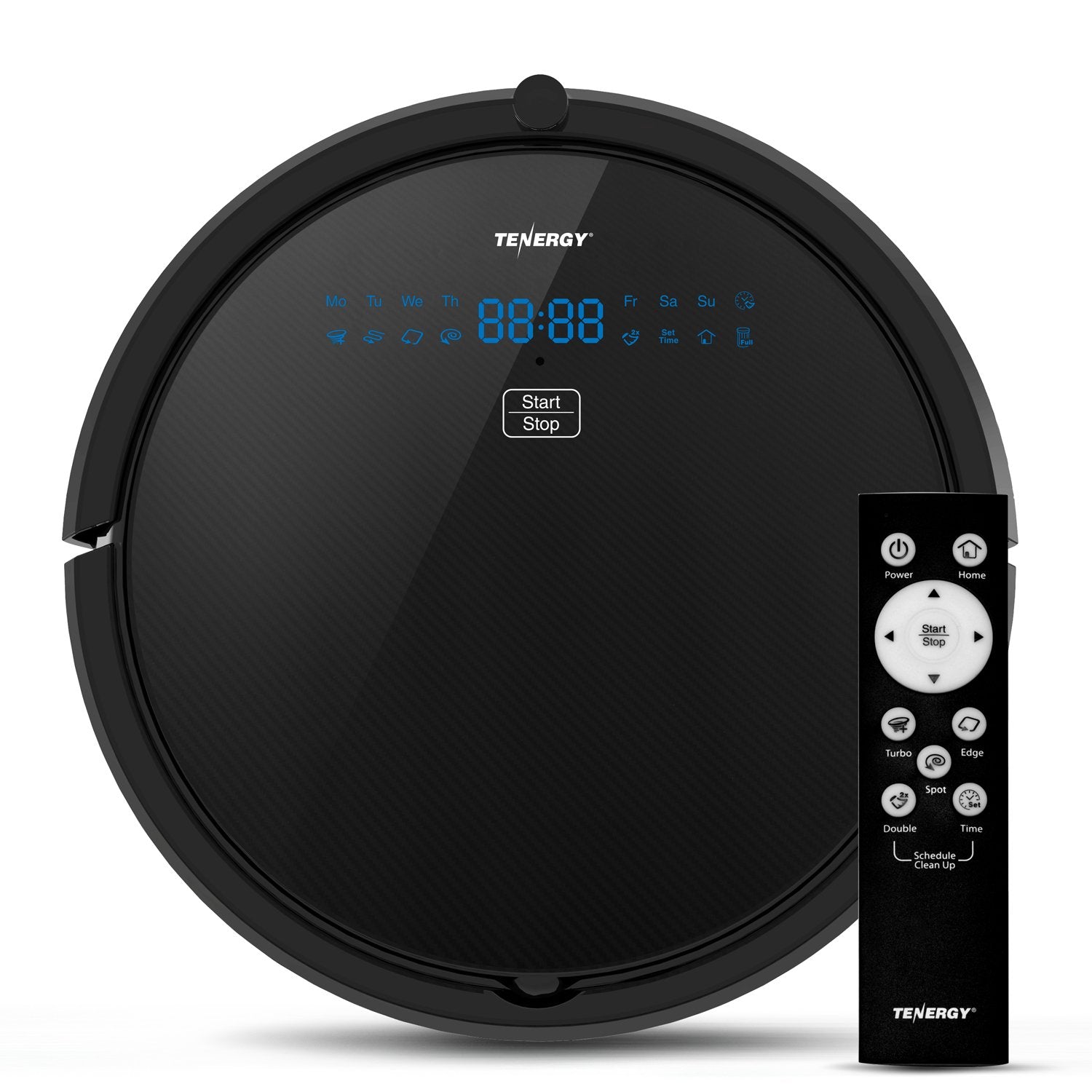 Tenergy Otis Robot Vacuum Cleaner, Max Power Suction Robotic Vacuum, Self Charging, Smart Sensor, Pet Hair Filter Friendly, Remo