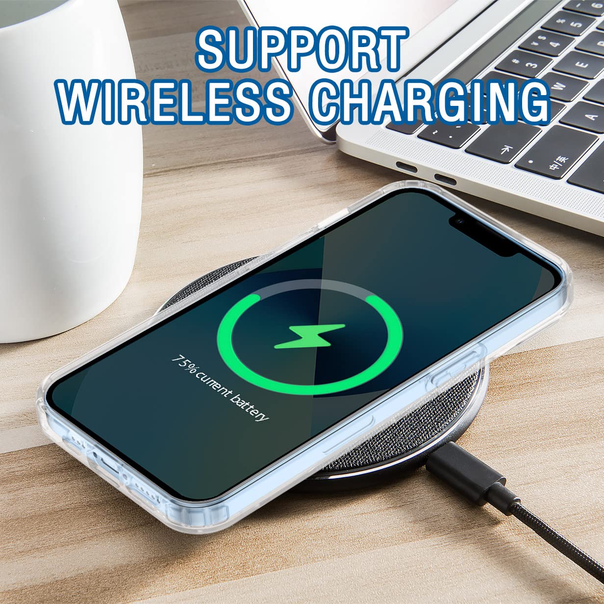 Petocase For Iphone 13 Pro Max Wallet Case 6.7In,Card Holder Slot Ultra Bling Slim Clear Flexible Tpu Gel Rubber Soft Silicone P