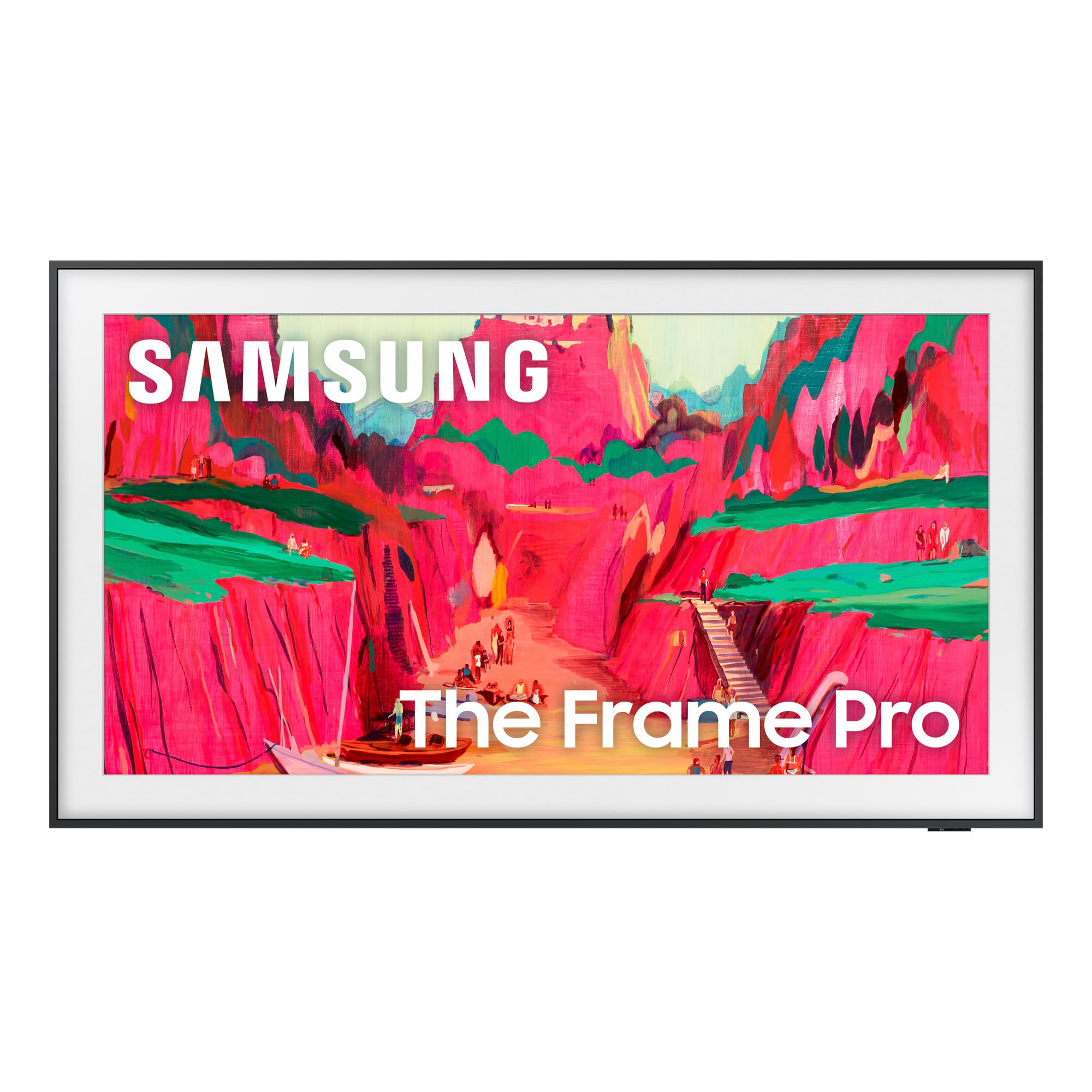 SAMSUNG 85-Inch Class The Frame Pro LS03FW 4K Neo QLED Mini LED Smart TV (2025 Model) Modern Frame Design with Wireless One Conn