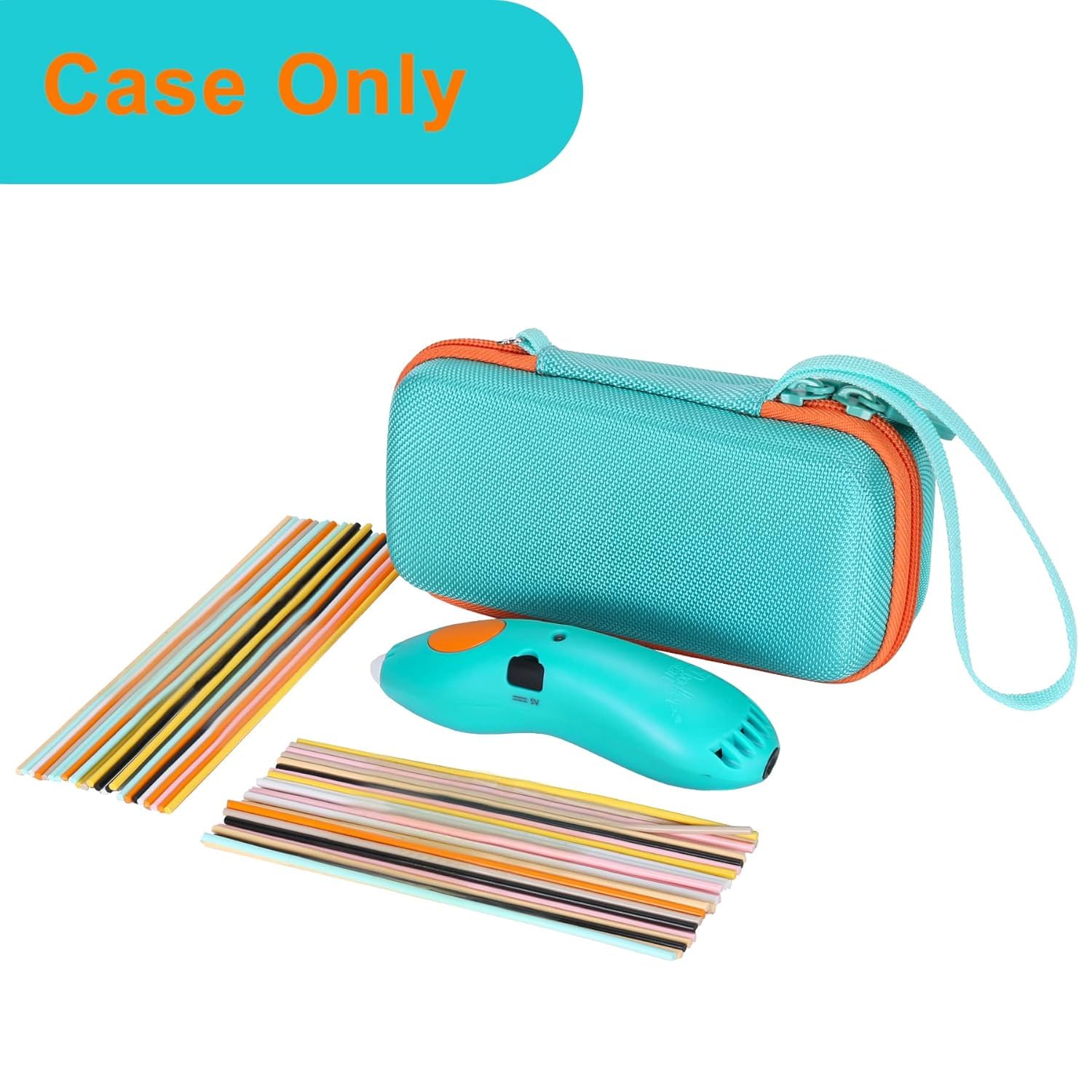 Aenllosi Storage Case Compatible With 3Doodler Start+ Essentials (2024) 3D Pen,Holders For 3D Printing Filament Refill Pack And