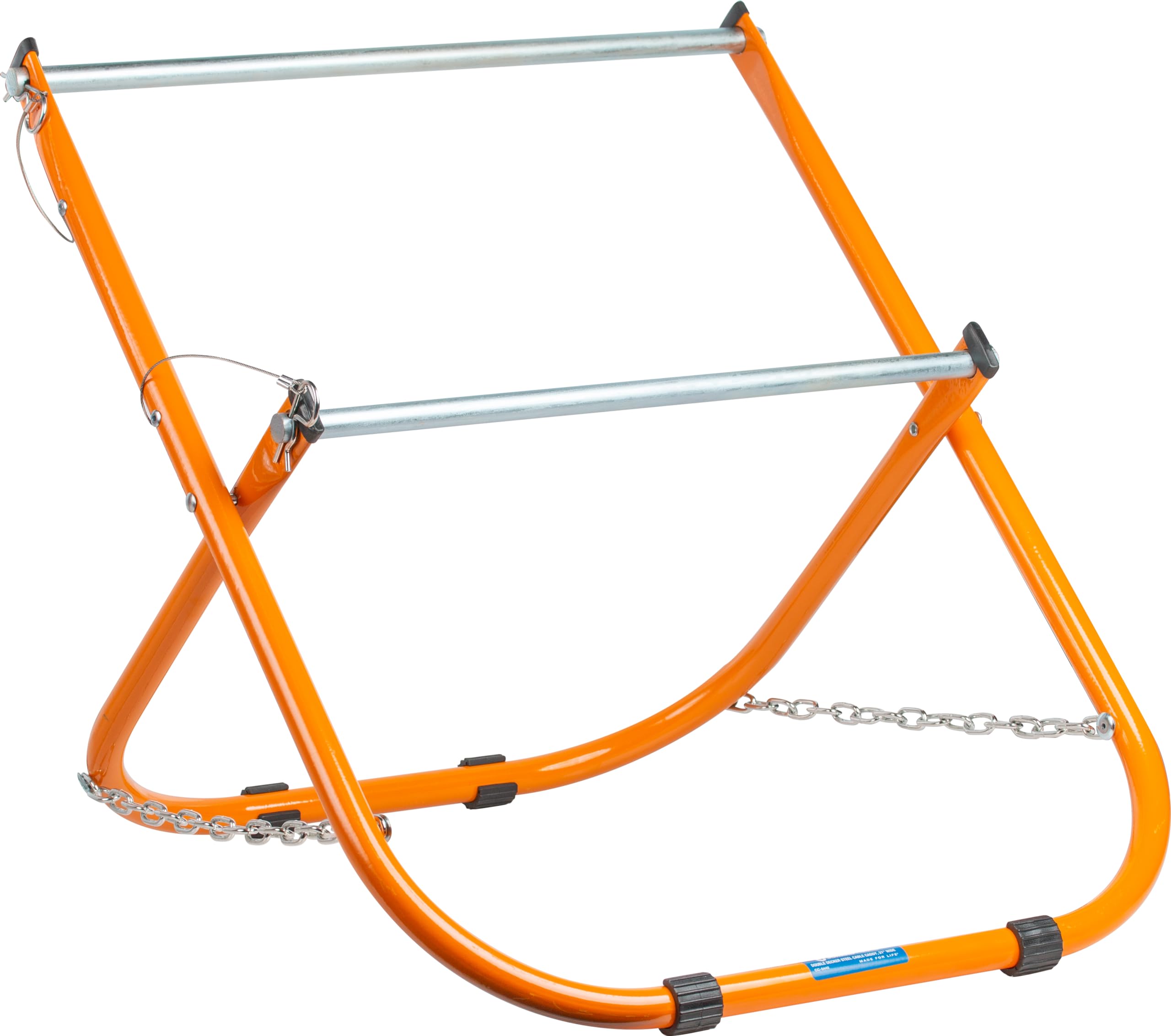 Jonard Tools CC5442 Double Decker High Durability Steel Cable Caddy, Holds Up to Two 12 Diameter Cable Reels and 100 lb Capaci