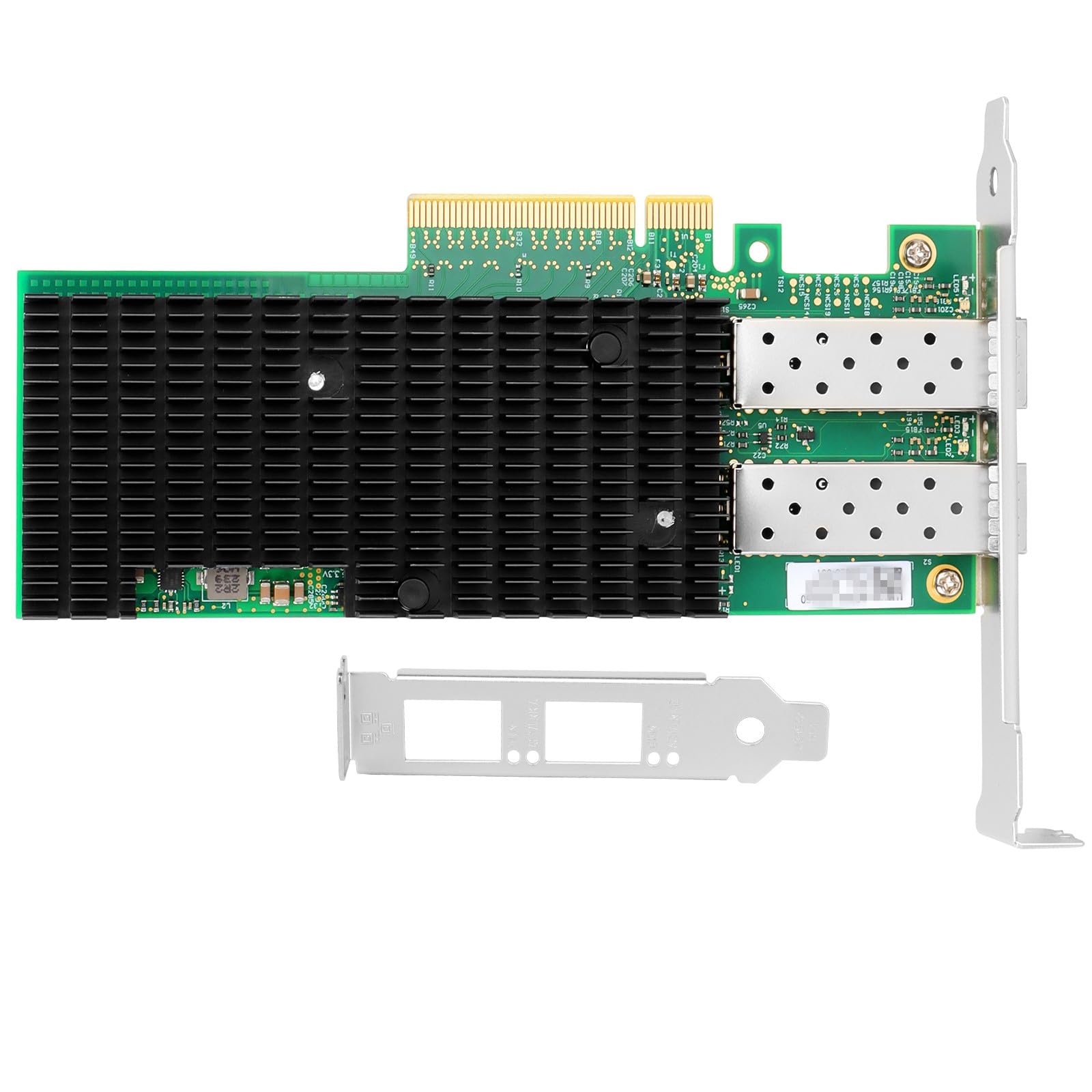 25Gigabit Dual Sfp28 Port Ethernet Lan Adapter With Intel Xxv710Bm2 Controller, Pci Express X8 Network Card, Compatible With Int