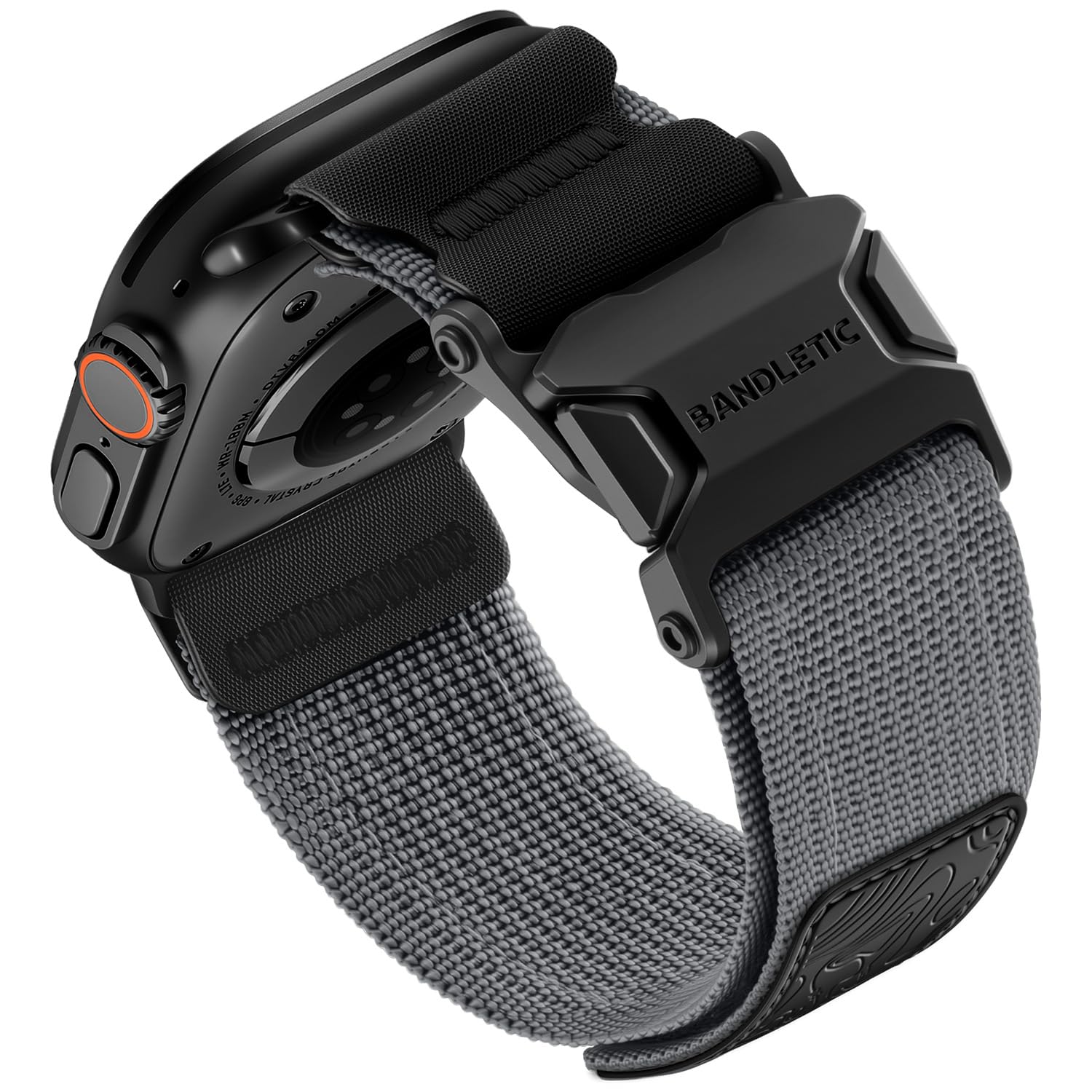 Bandletic Magnetic Nylon Band Compatible with Apple Watch Bands, Rugged Breathable Durable Replacement Straps for iWatch Ultra3/