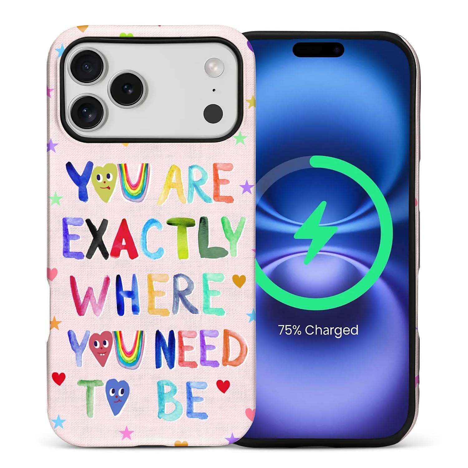 casesok for iPhone 17 Pro Max Case,Compatible with MagSafe,Dual-Layer Hard Shell + Silicone Cover,Full Body Protection Shockproo