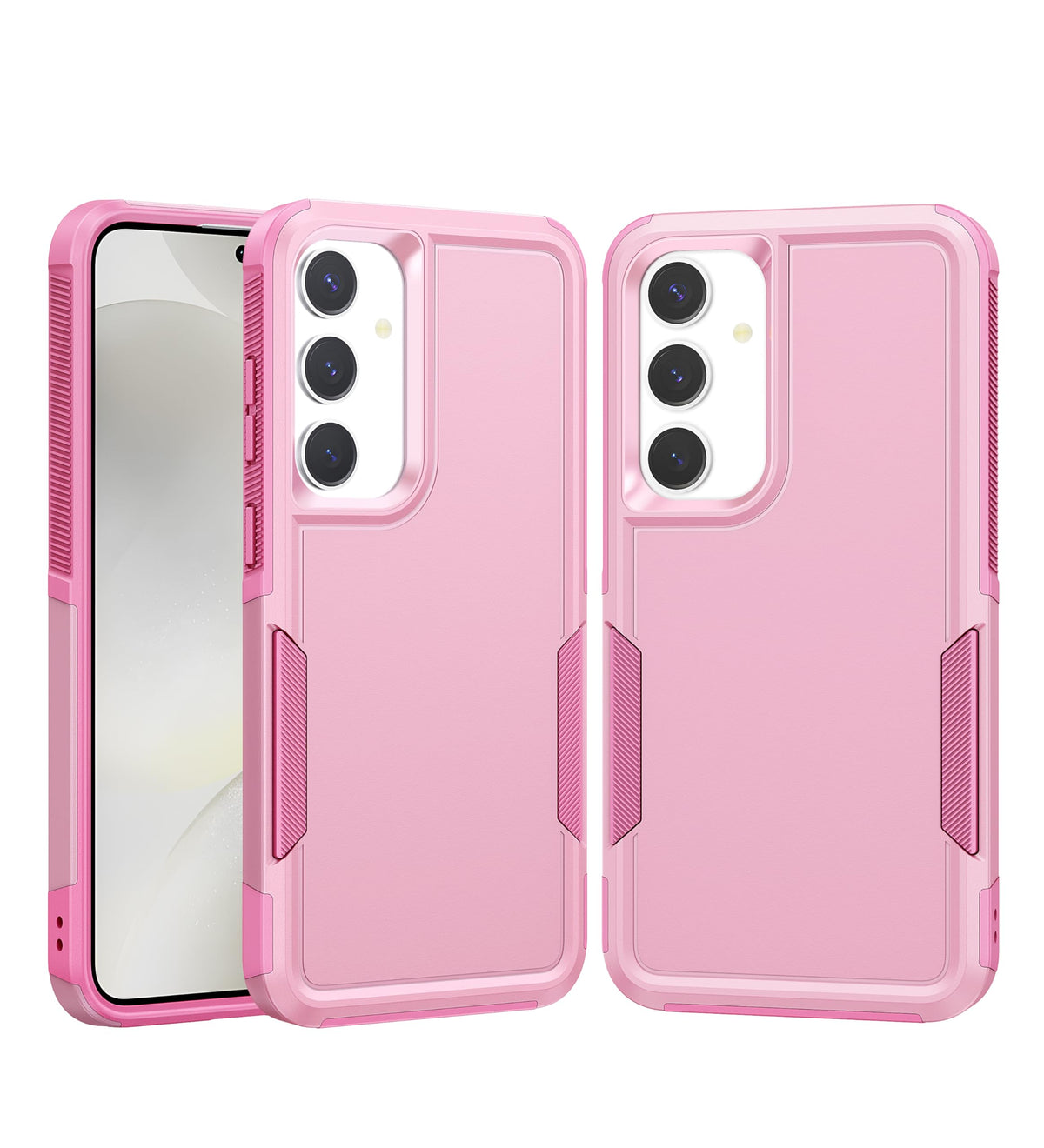 Fntcase For Samsung Galaxy S24 Plus Case: Protective Phone Cover Dual Layer Military Drop Proof | Rugged Shockproof Heavy Duty P