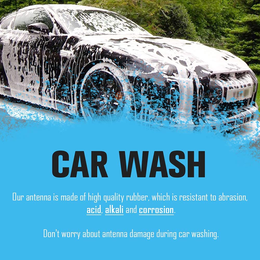 Vofono Short Antenna For Dodge Ram 1500 2500 3500 2009 2025, Truck Dodge Ram 1500 Accessories, 7 Inches Stubby Dodge Ram Classic Warlock Antenna Replacement Mast Optimized Car Radio Reception