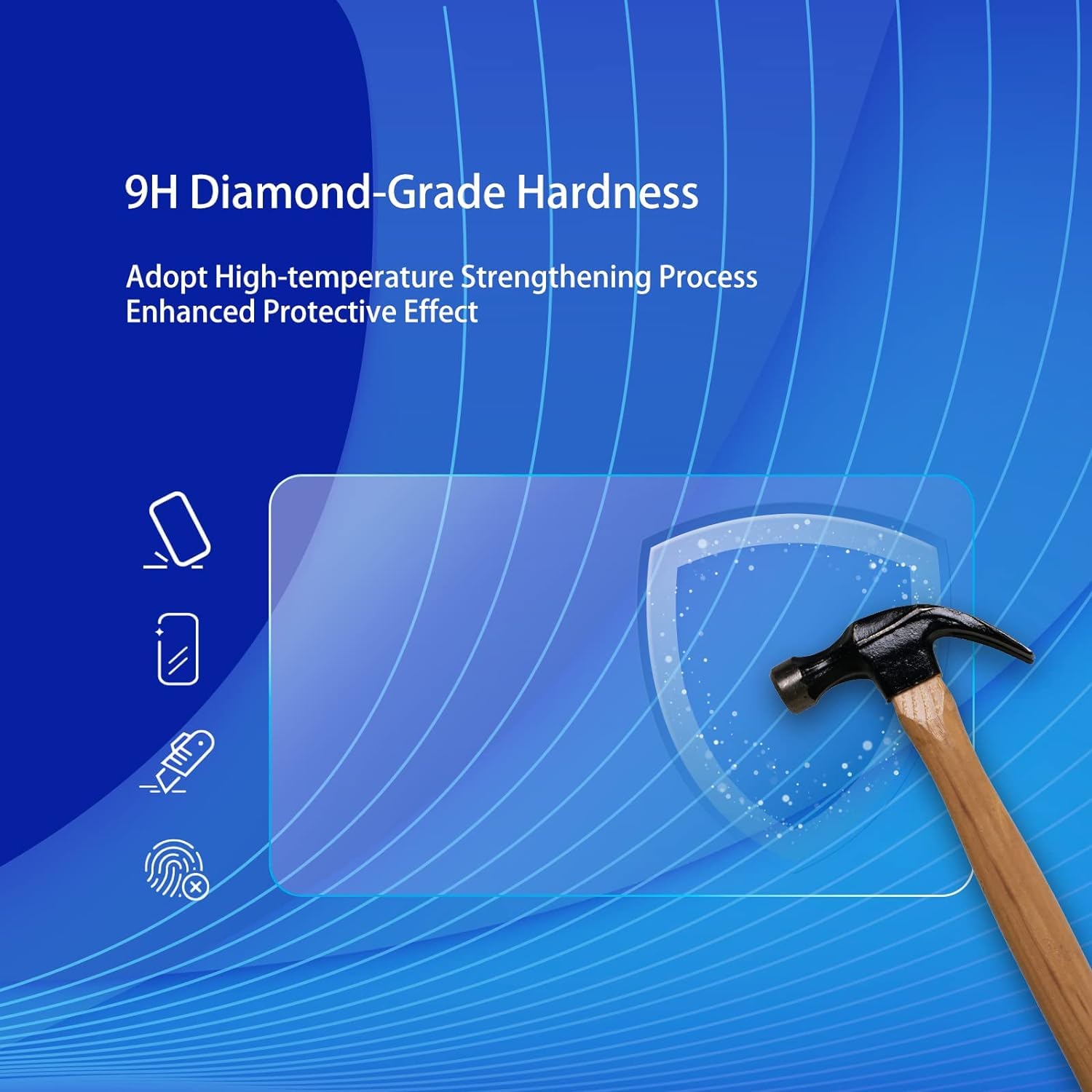 2Pack 2024 Chevy Silverado Screen Protector For 2016 2023 2024 Chevy Silverado 1500/2022 1500Limited/2015 2024 2500 3500Hd 7Inch