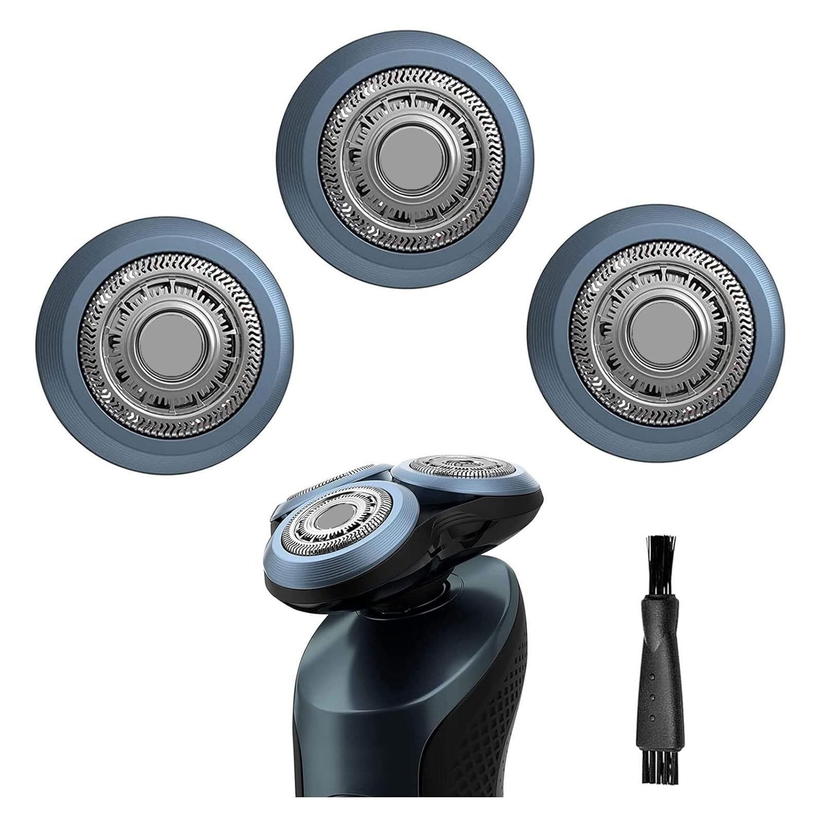 Gleway Sh60 Replacement Heads Blades Compatible With Philips Shaver S6000 Series, Sh60 Shaving Replacement Heads For Electric Ra