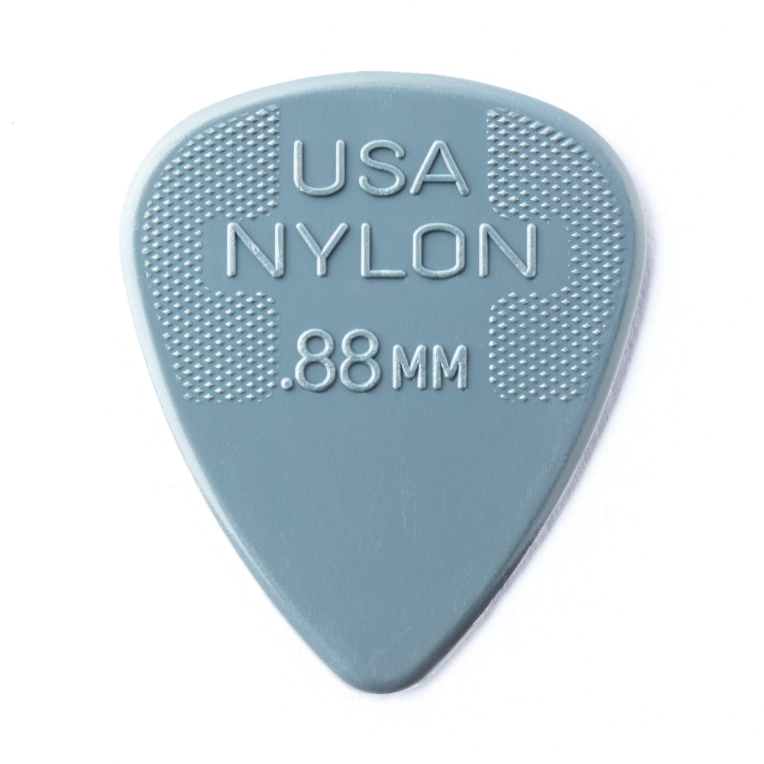 Jim Dunlop 44P.88 Nylon Standard, Dark Gray, .88Mm, 12/Player'S Pack, Small