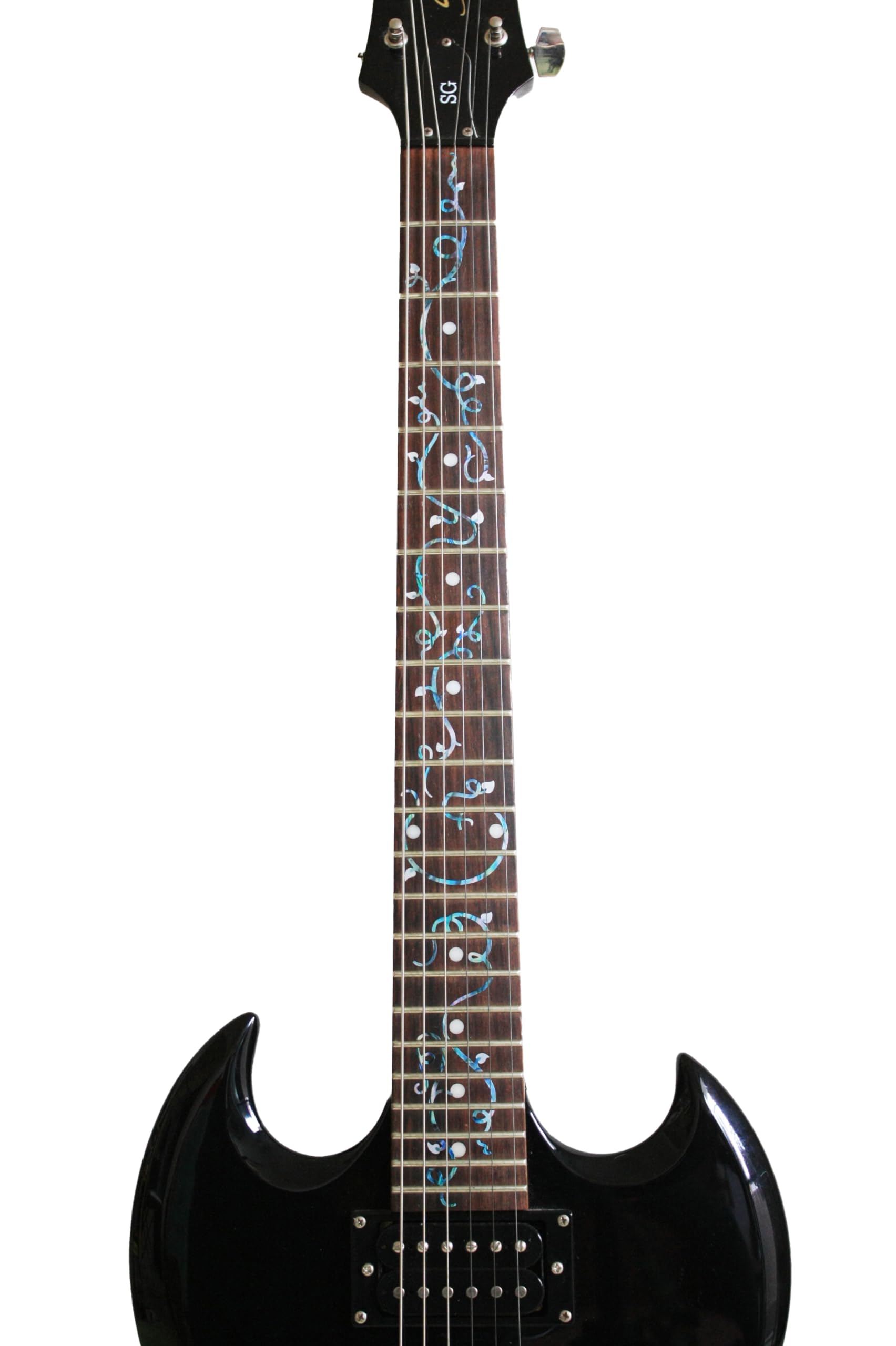 Jockomo Ivy Vine Guitar Inlay Sticker