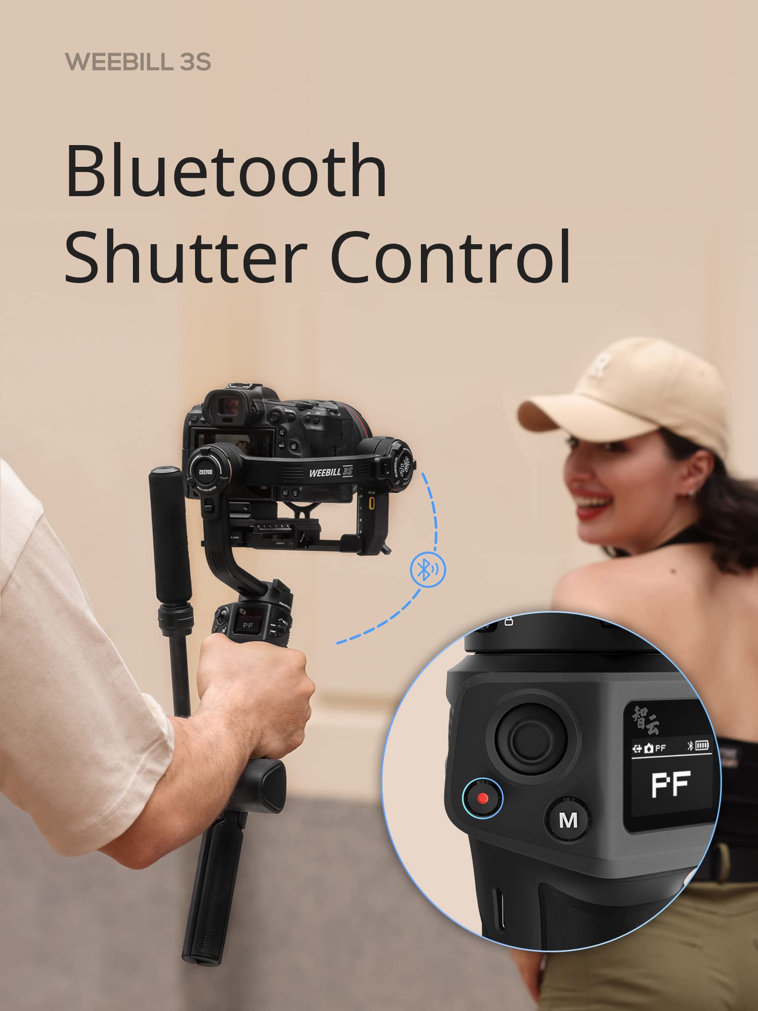 Zhiyun Weebill 3S Combo Gimbal Stabilizer For Dslr And Mirrorless Camera Canon/Nikon/Sony/Panasonic/Fujifilm, Native Vertical Sh