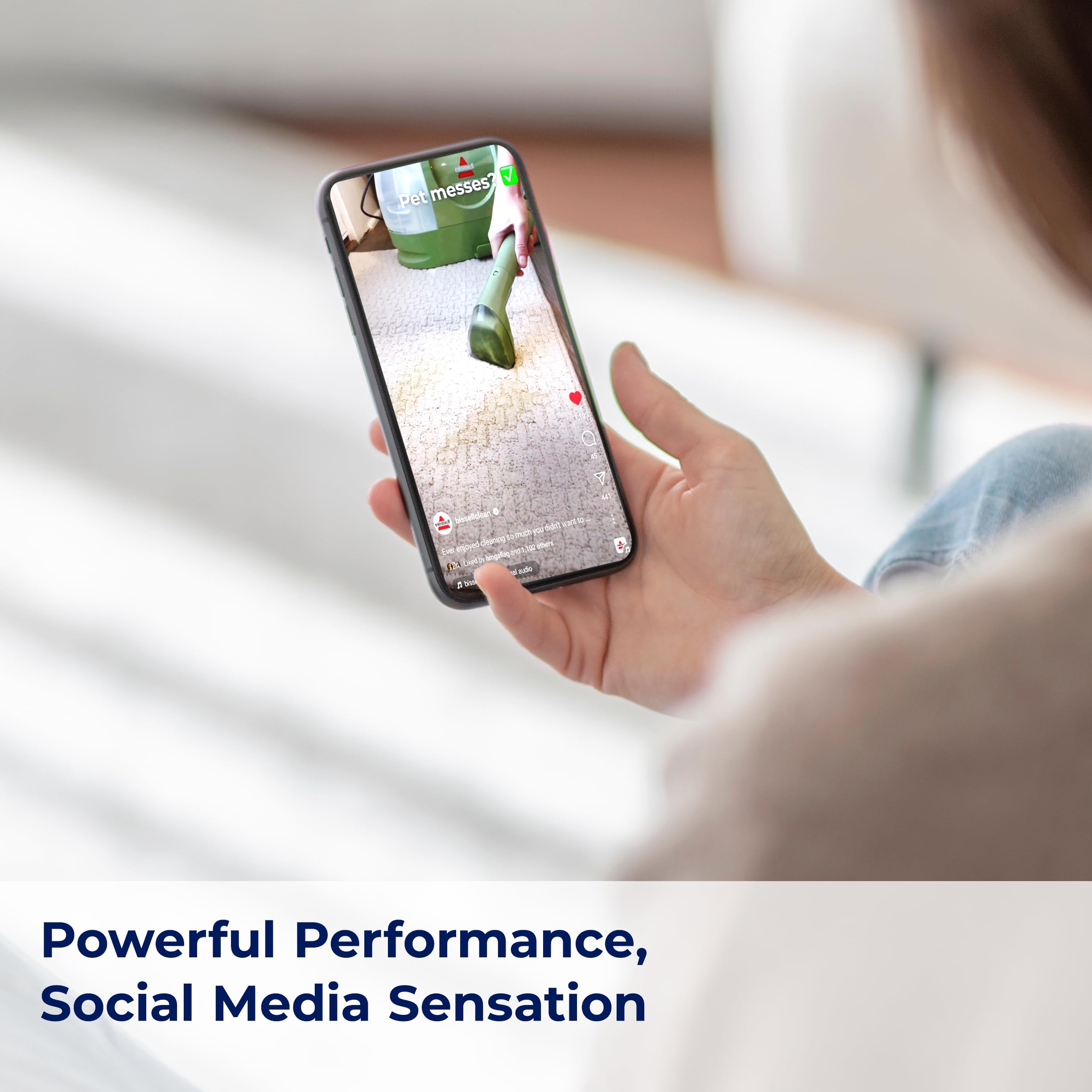 BISSELL Little Green Portable Carpet & Upholstery Cleaner, Auto Detailer with Specialty Tools, Green, Model 1400B