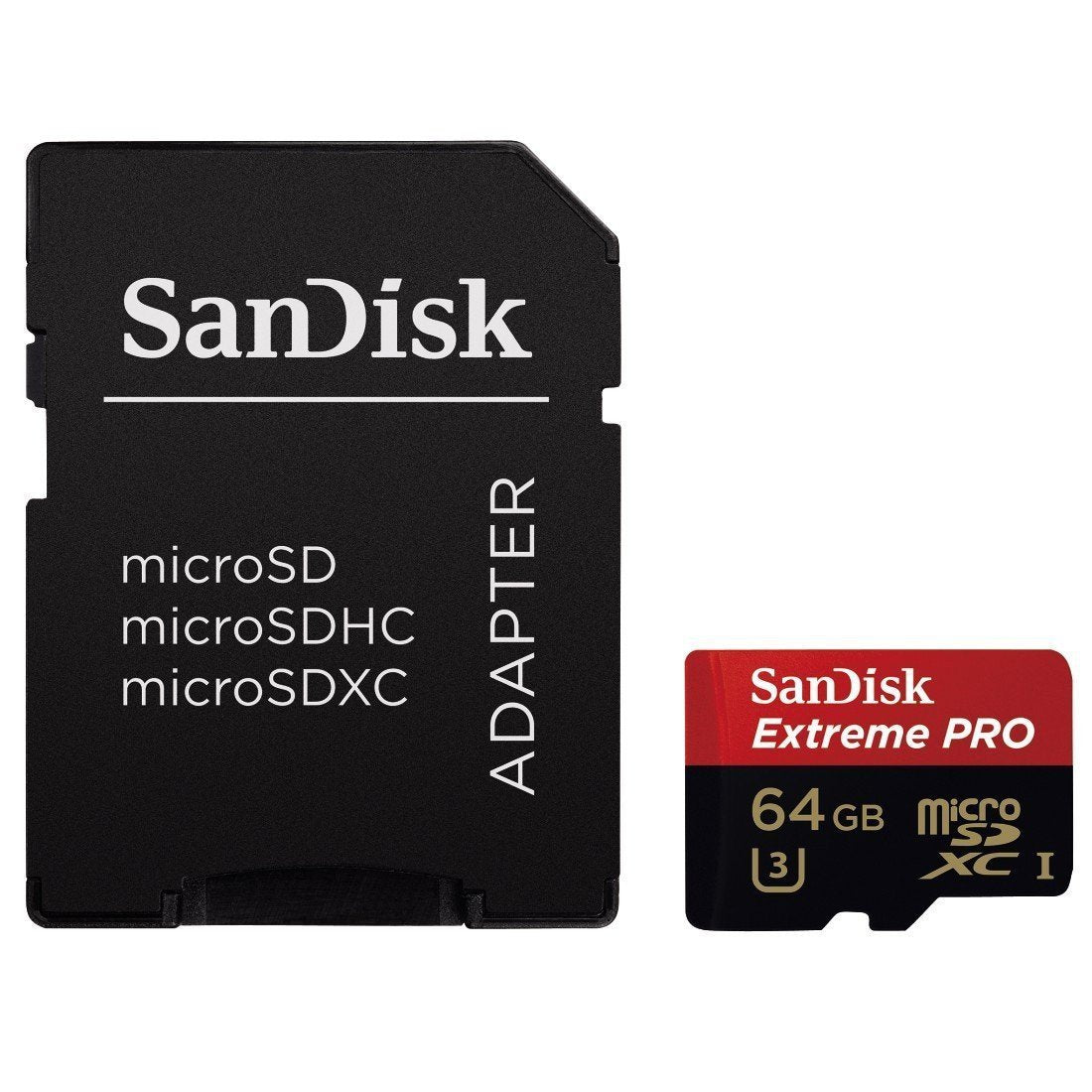 Sandisk Extreme Pro 64Gb Uhs-I/U3 Micro Sdxc Memory Card Speeds Up To 95Mb/S With 4K Ultra Hd Ready-Sdsdqxp-064G-G46A
