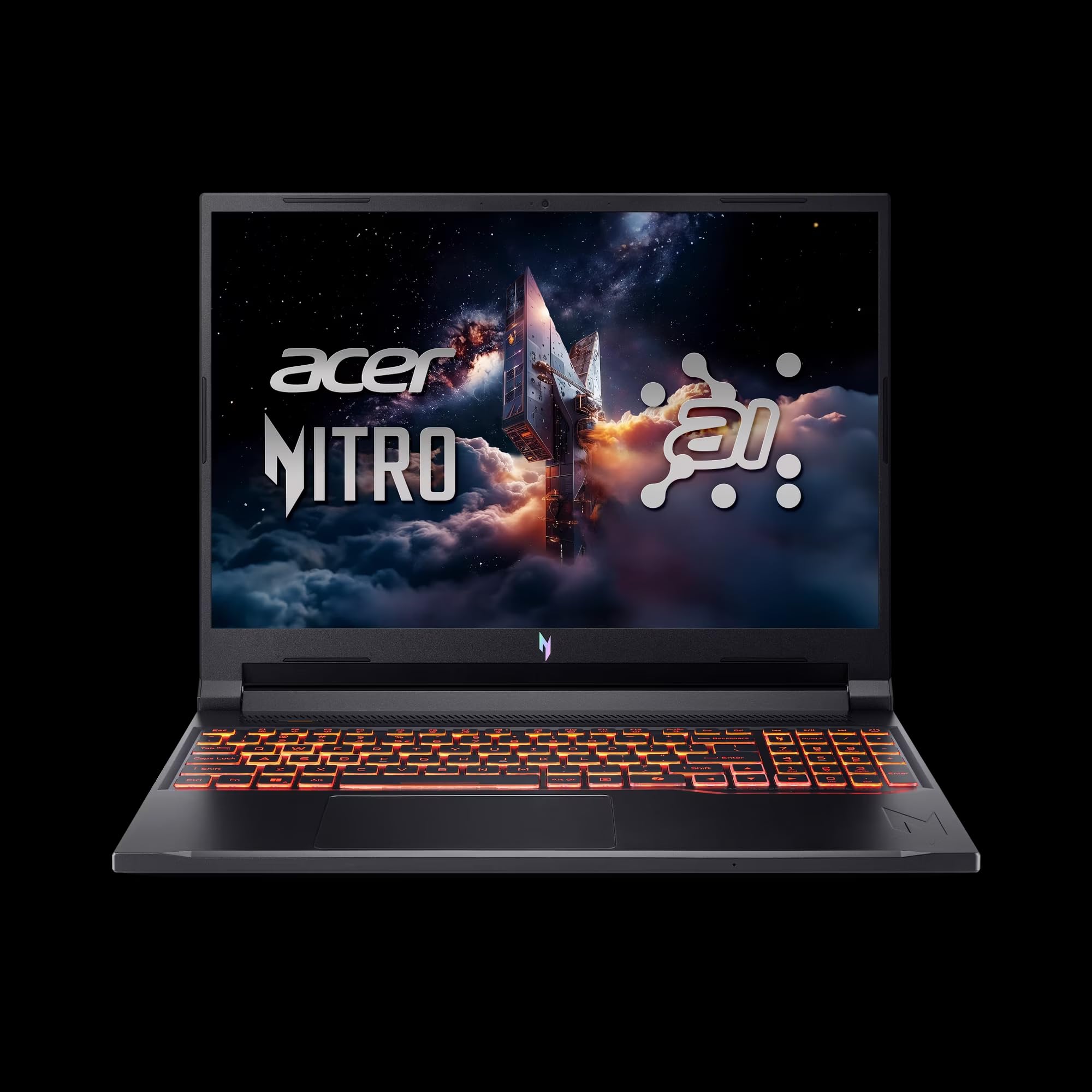 acer Nitro V 16 AI WUXGA (1920 x 1200) IPS 180Hz Gaming Laptop AI PC, AMD Ryzen 5 240 Processor, NVIDIA GeForce RTX 5050 8GB GDD