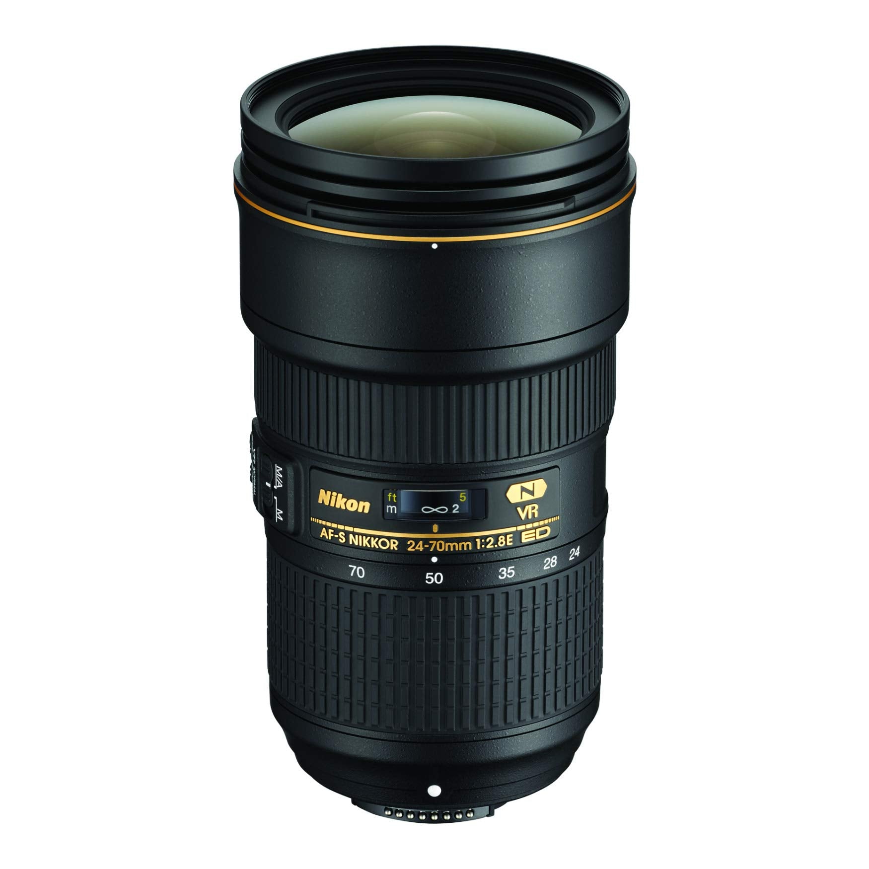 Nikon AF-S FX NIKKOR 24-70mm f/2.8E ED Vibration Reduction Zoom Lens with Auto Focus for Nikon DSLR Cameras